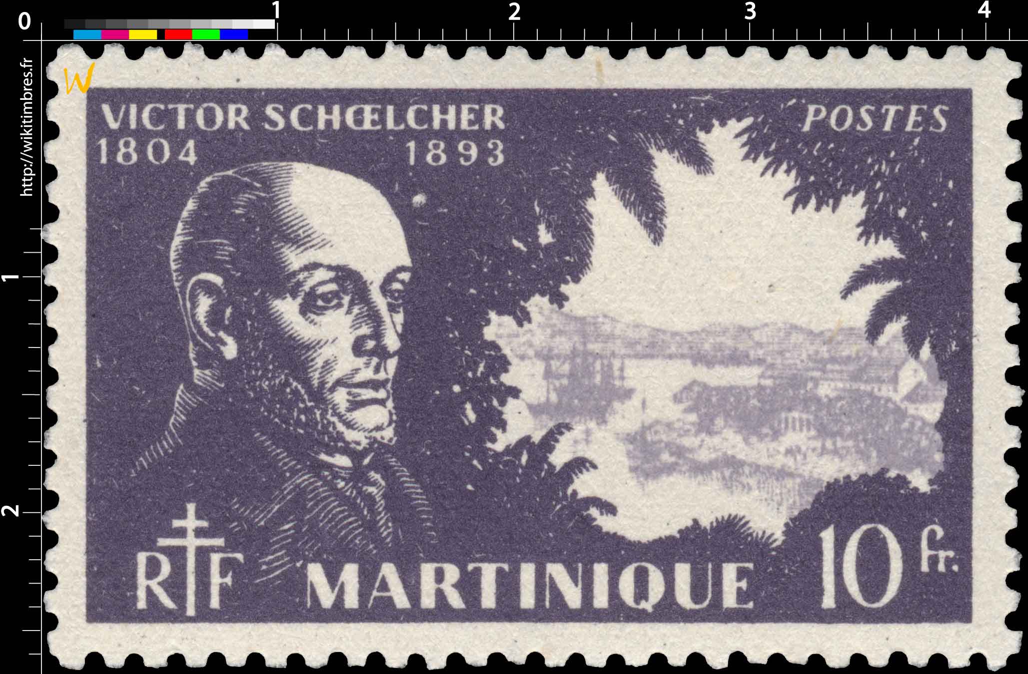 Martinique - Victor Schoelcher 1804-1893