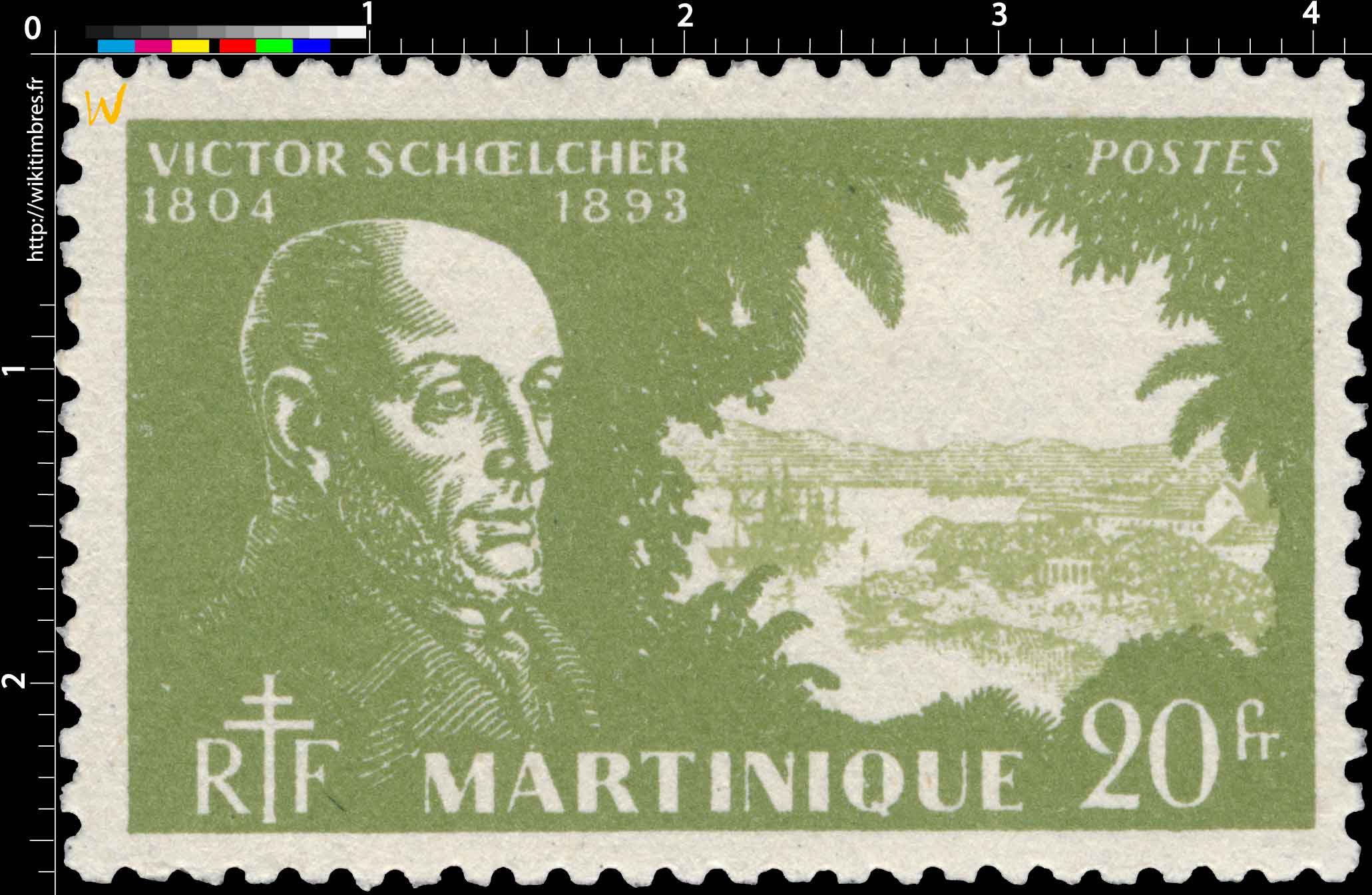 Martinique - Victor Schoelcher 1804-1893