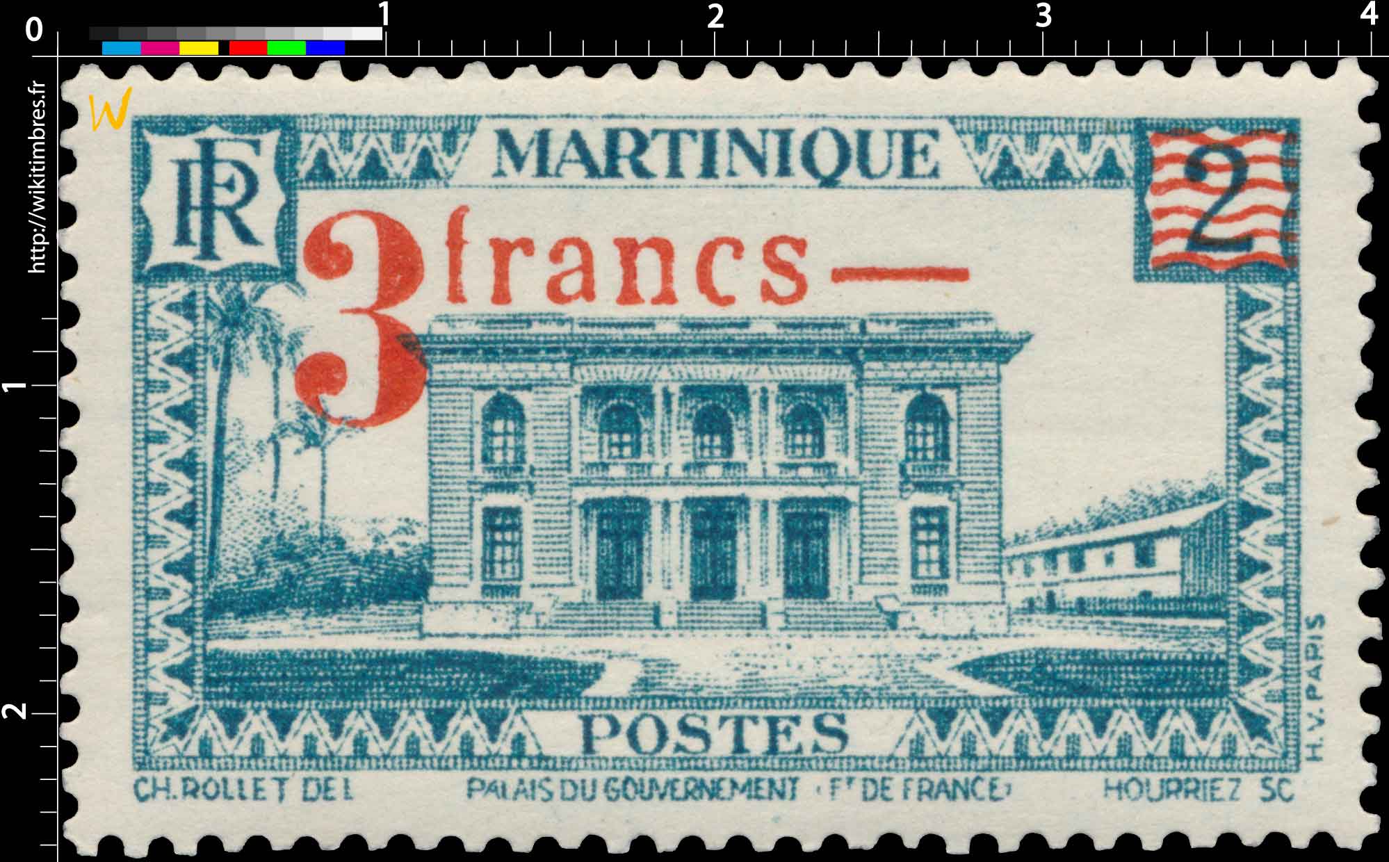 MARTINIQUE Palais du gouvernement Ft de France