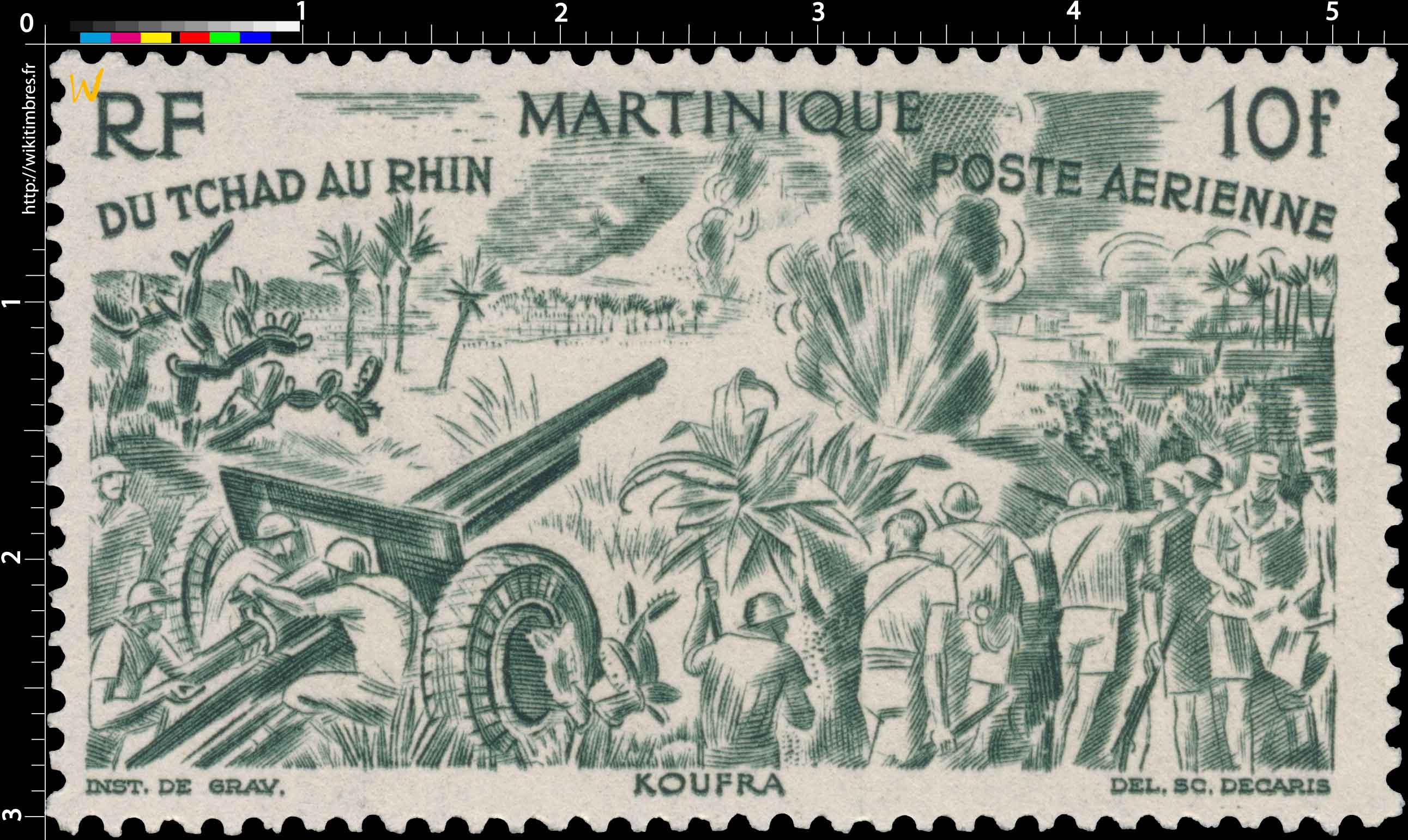 Martinique - Du Tchad au Rhin