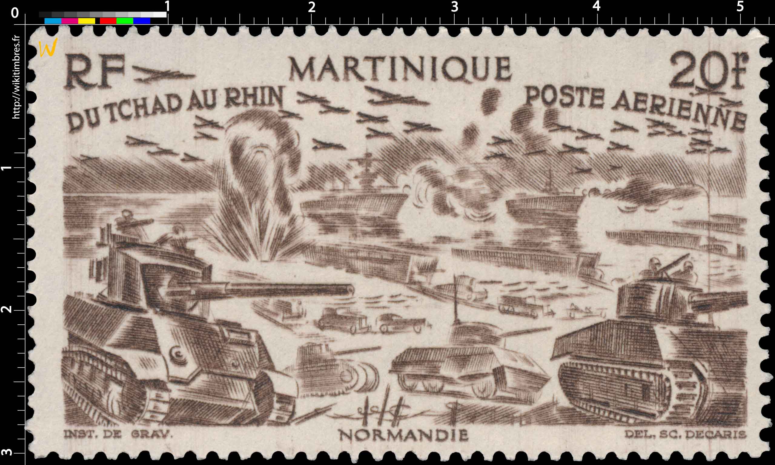 Martinique - Du Tchad au Rhin