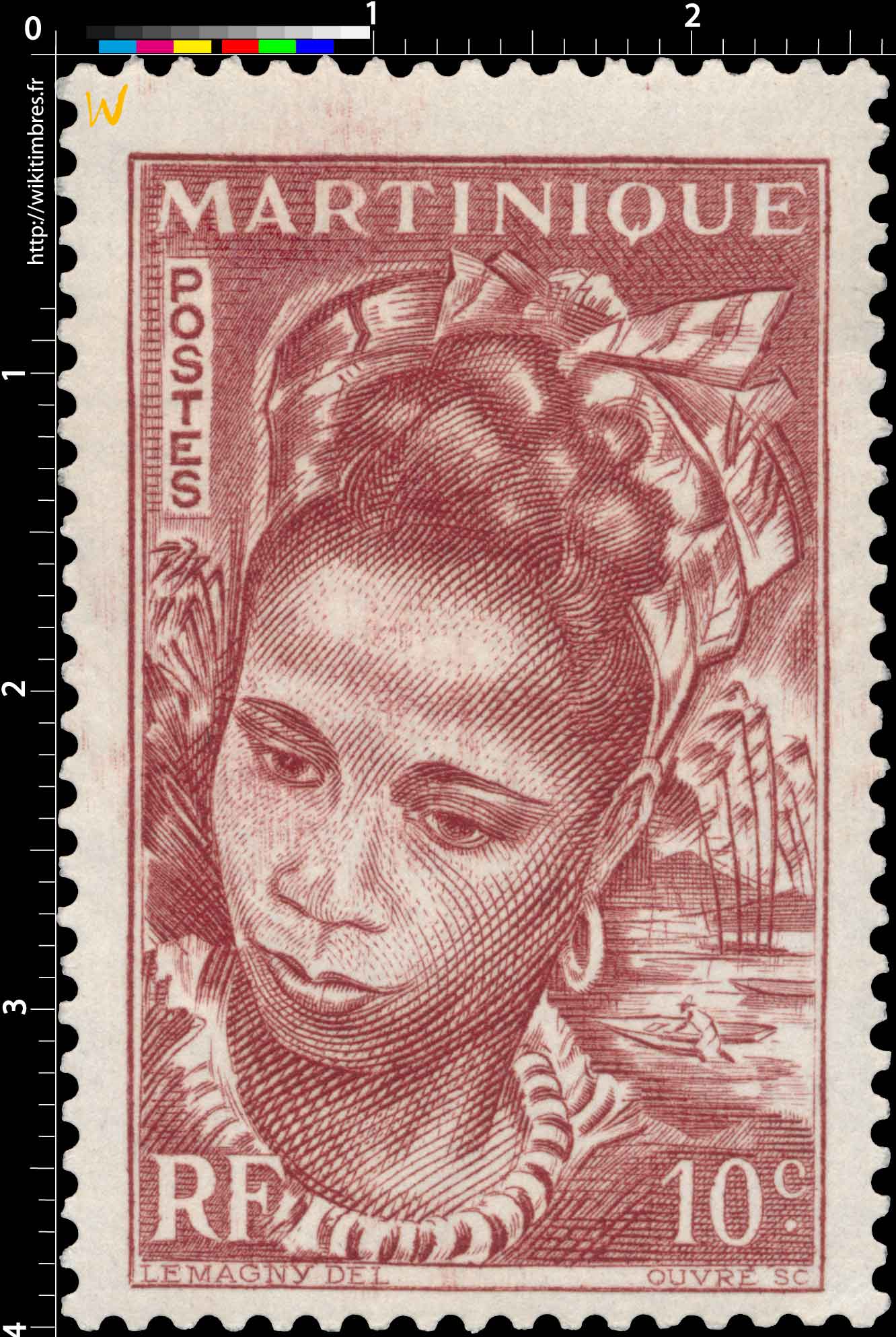 Martinique - Jeune martiniquaise