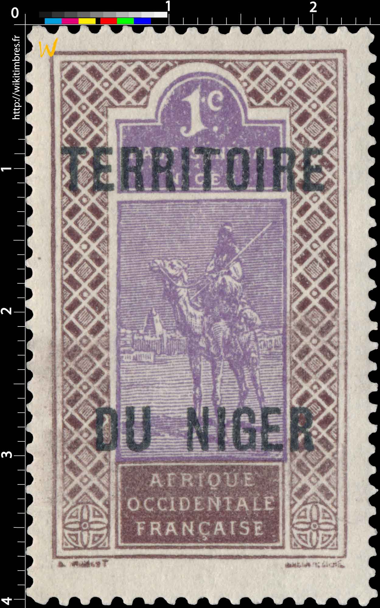 Afrique occidentale française - territoire du Niger