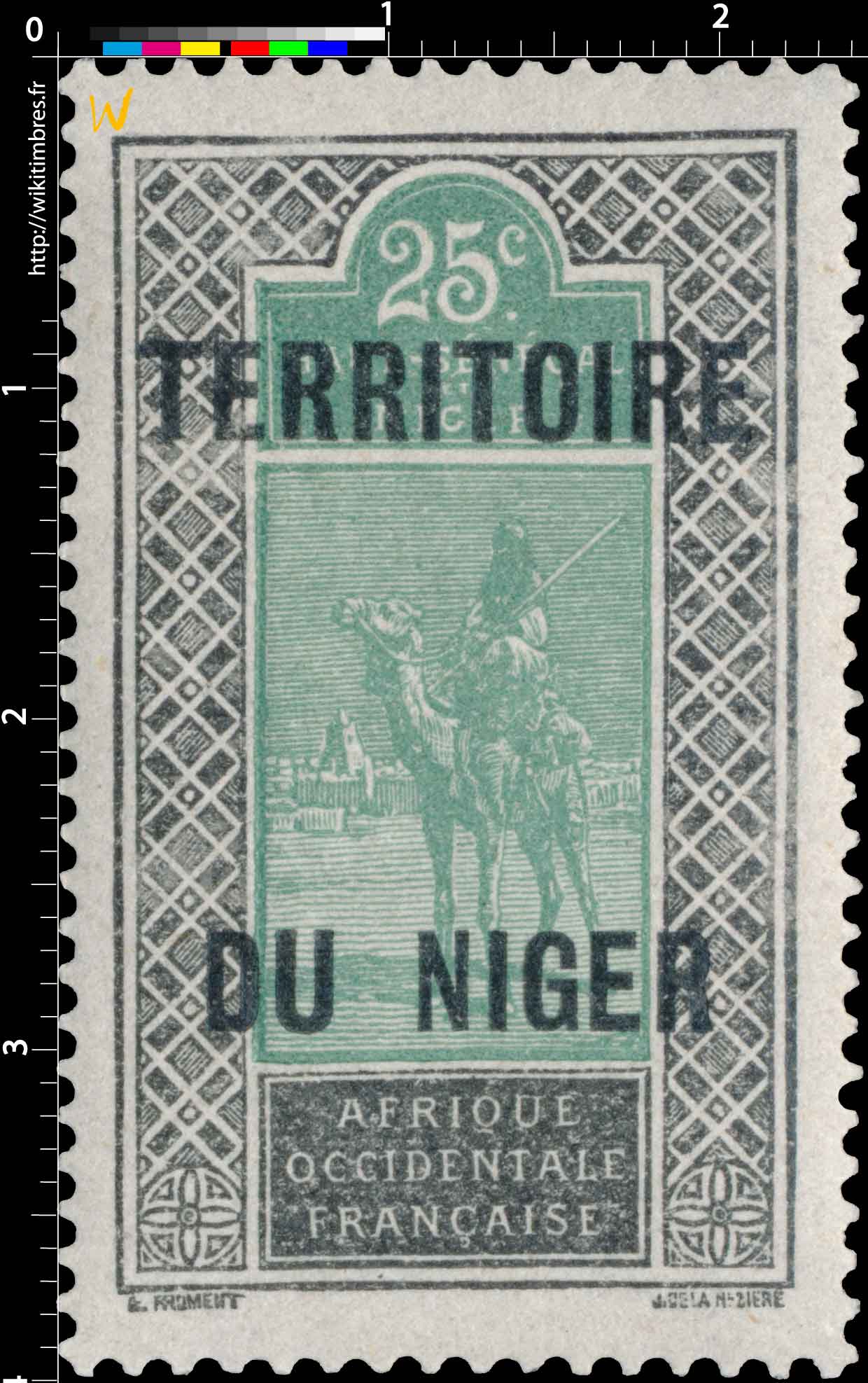 Afrique occidentale française - territoire du Niger