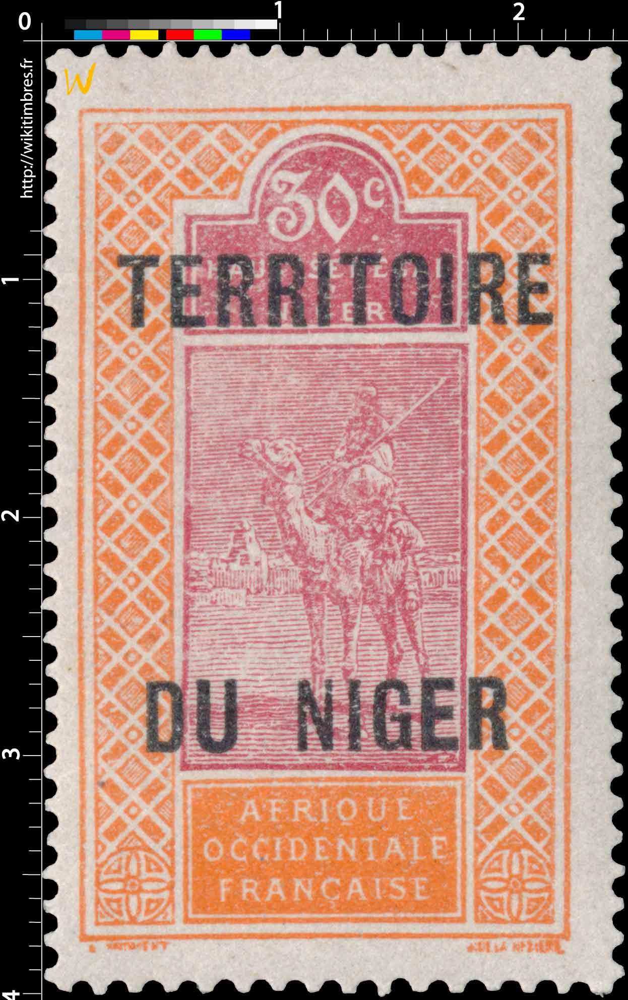 Afrique occidentale française - territoire du Niger