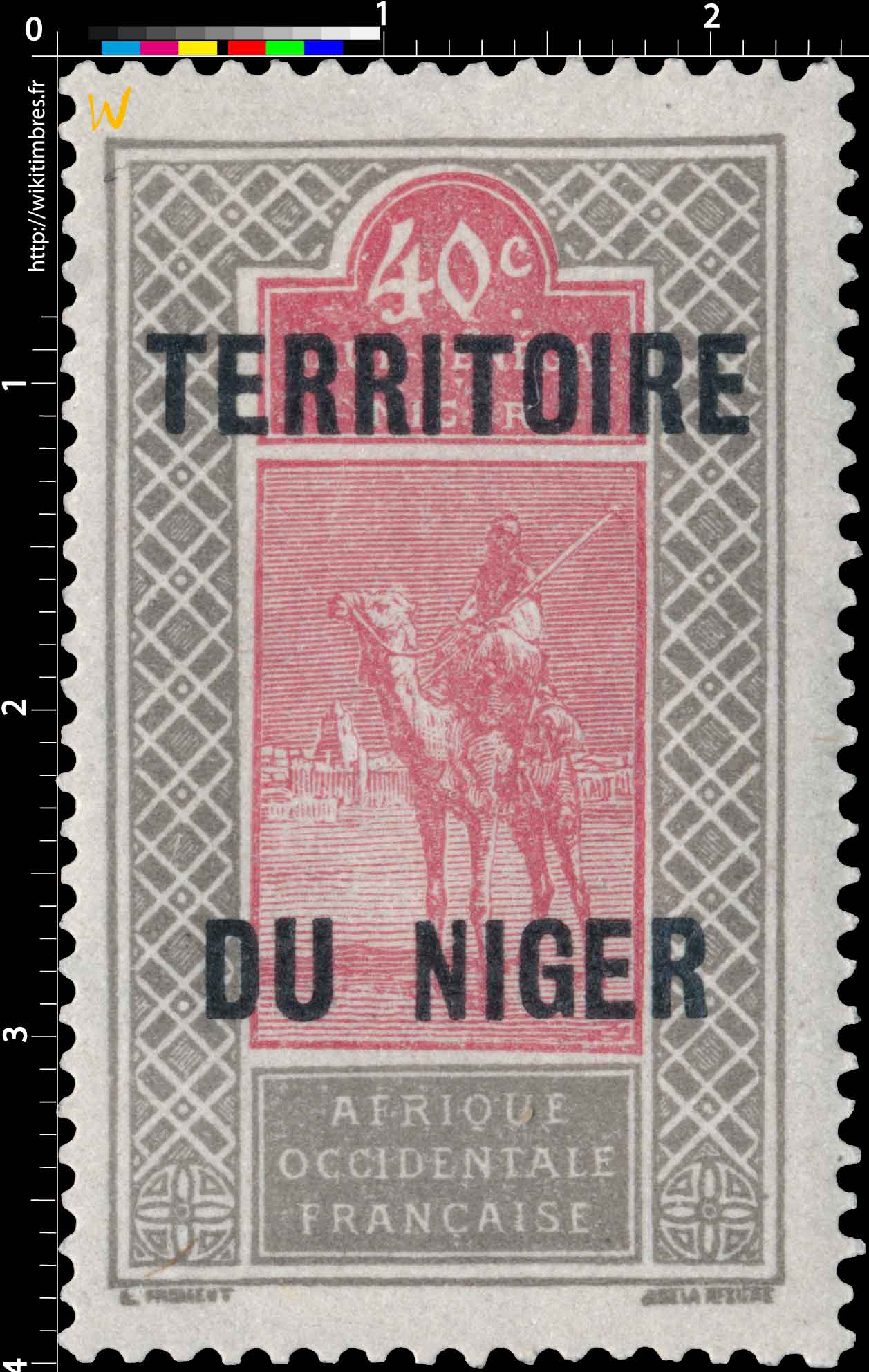 Afrique occidentale française - territoire du Niger