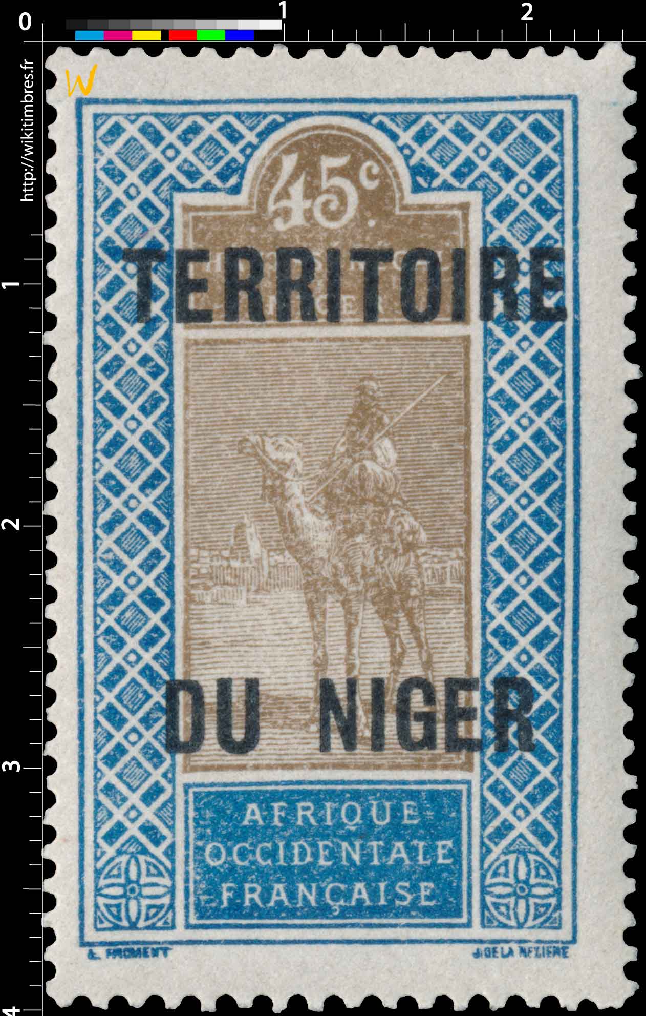 Afrique occidentale française - territoire du Niger