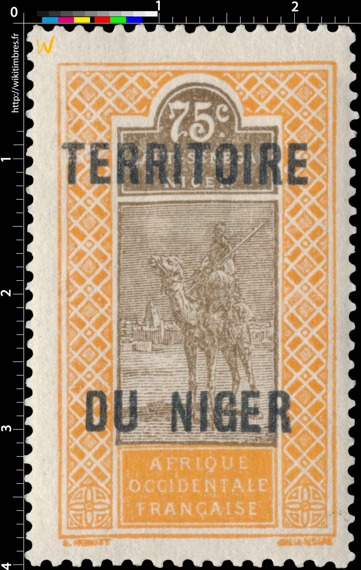 Afrique occidentale française - territoire du Niger
