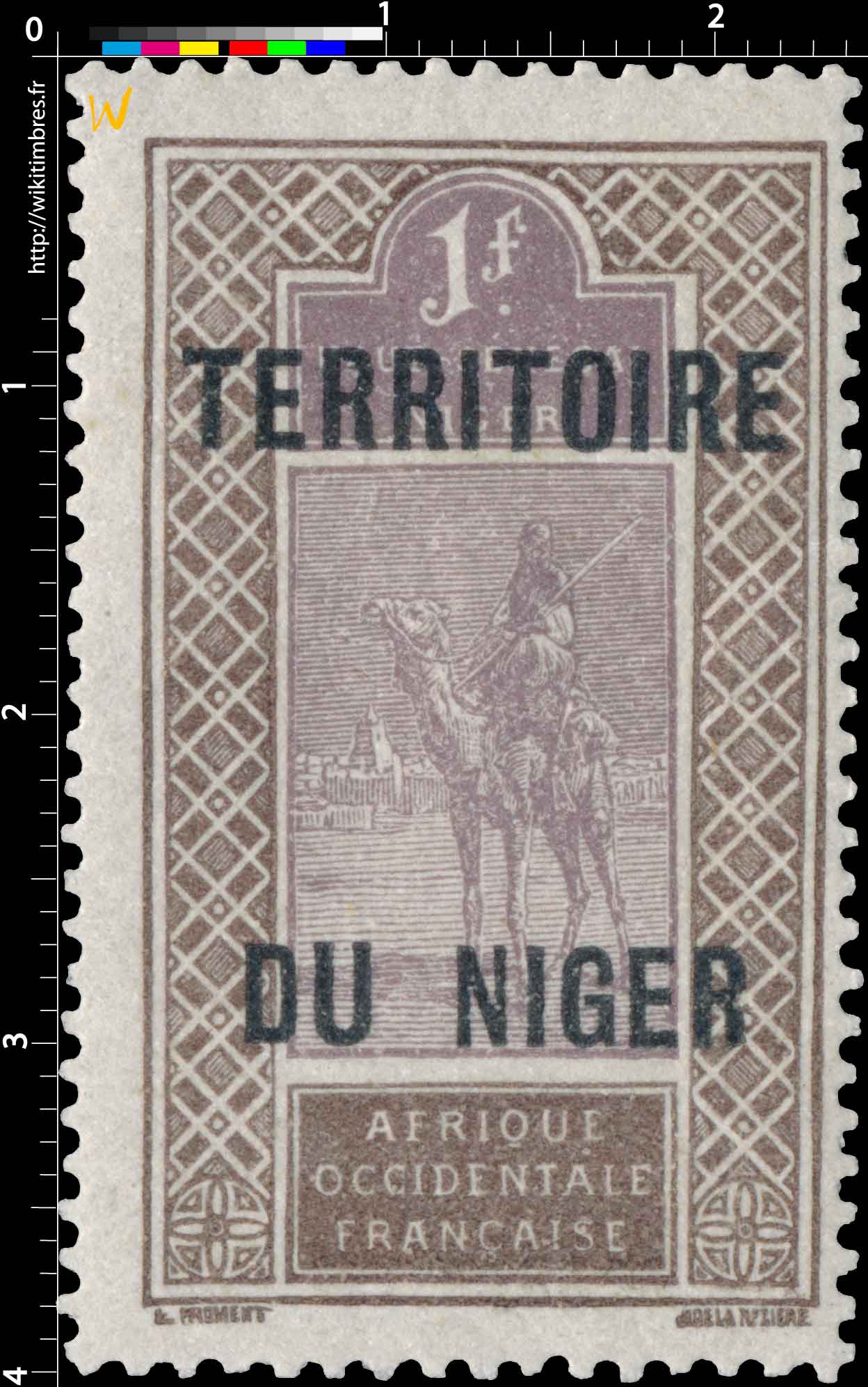 Afrique occidentale française - territoire du Niger