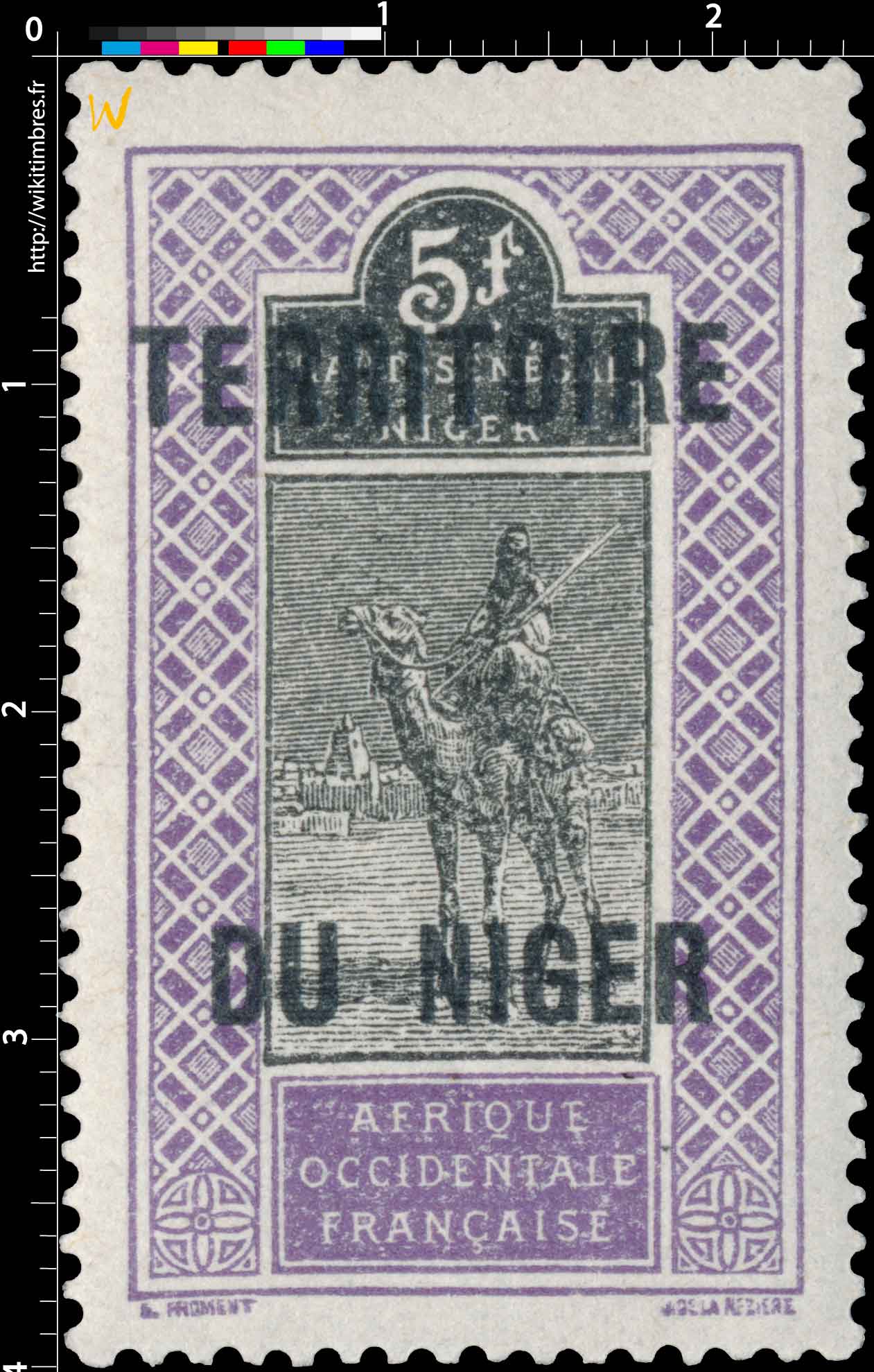 Afrique occidentale française - territoire du Niger