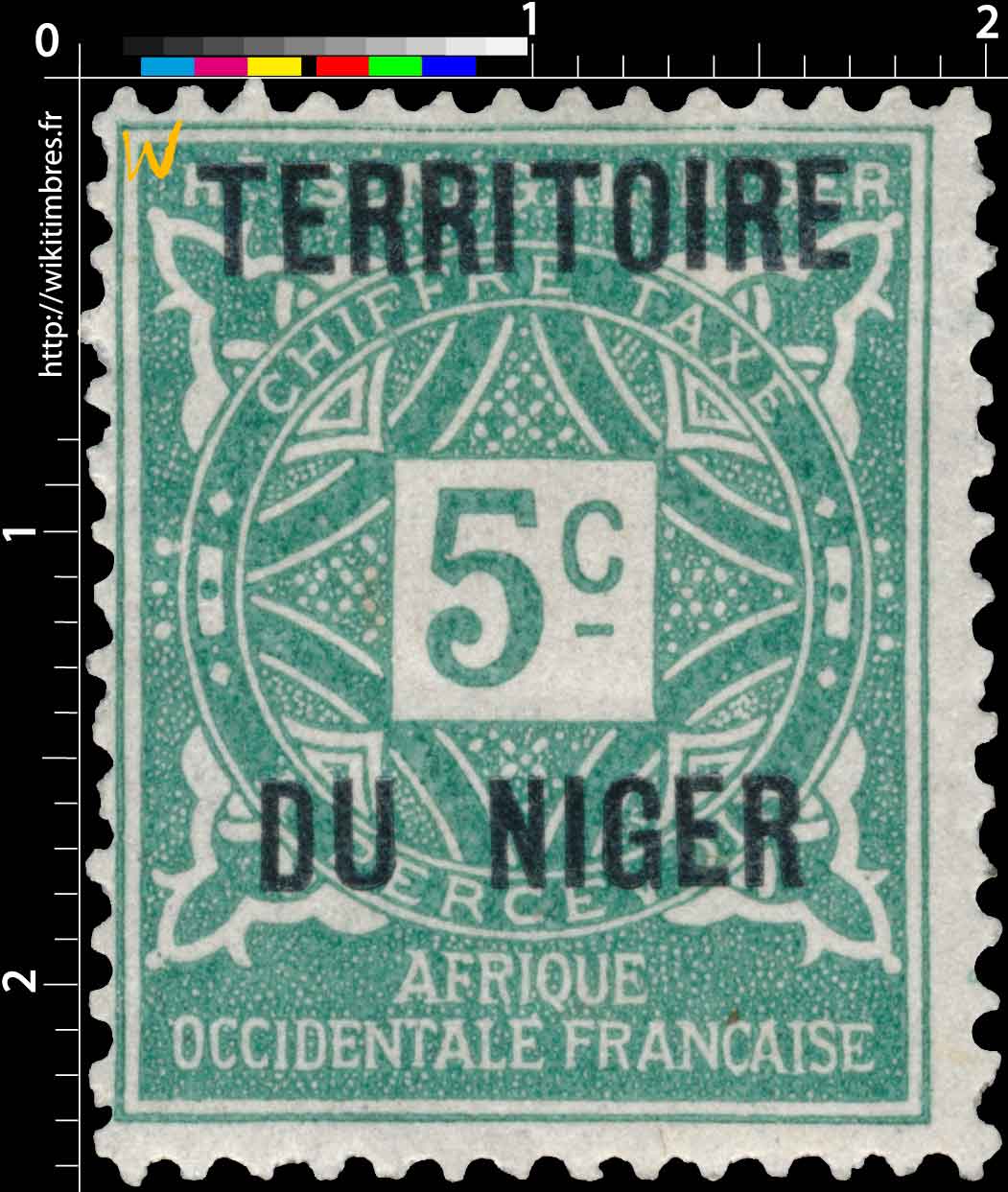 Afrique occidentale française - territoire du Niger
