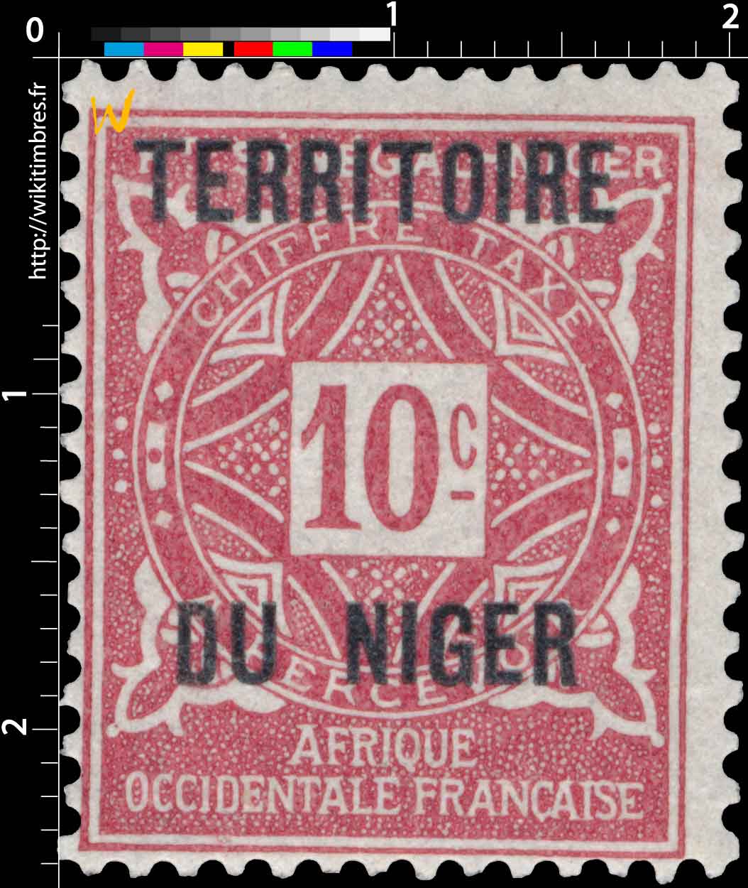 Afrique occidentale française - territoire du Niger