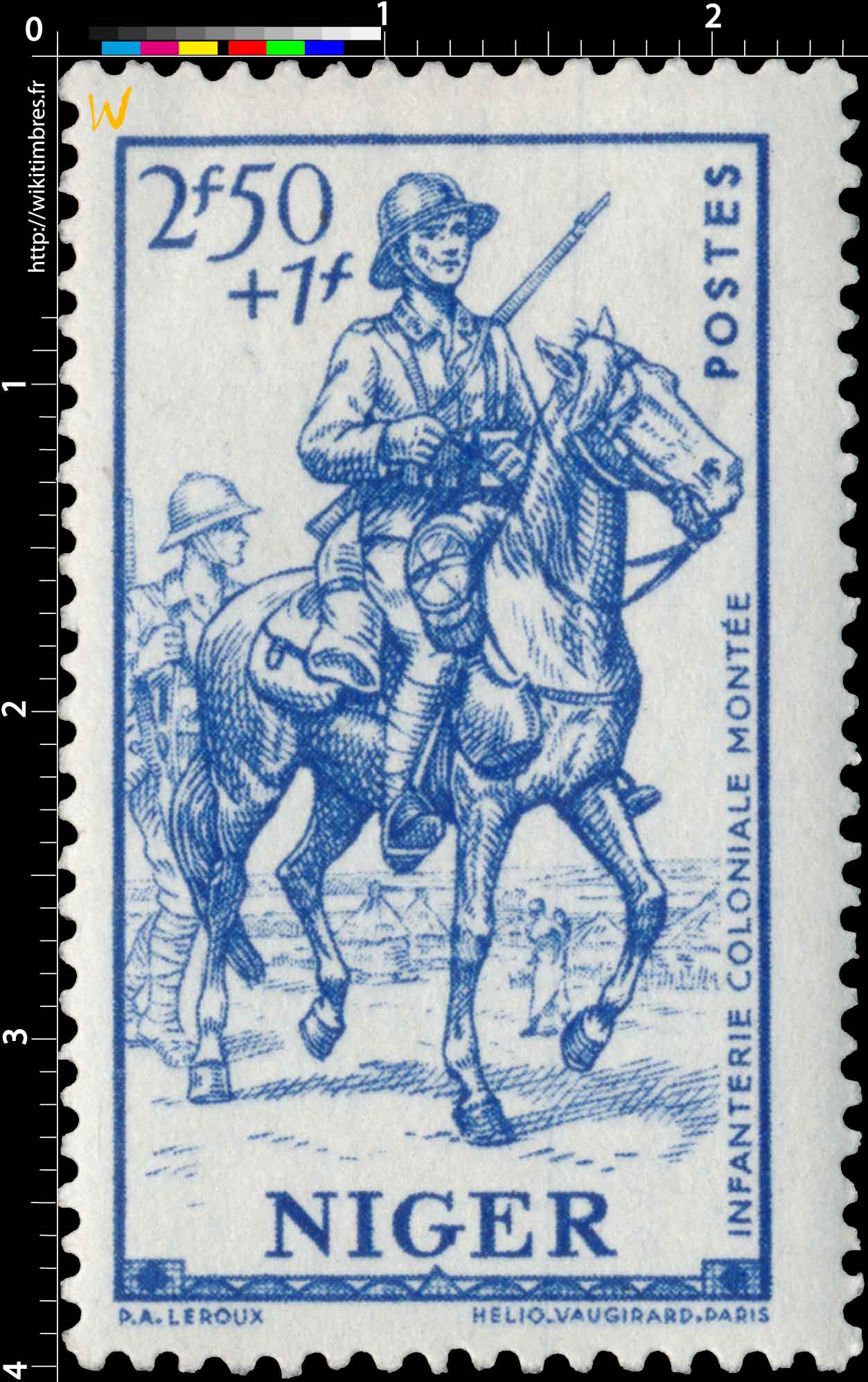 Niger - Infanterie coloniale montée
