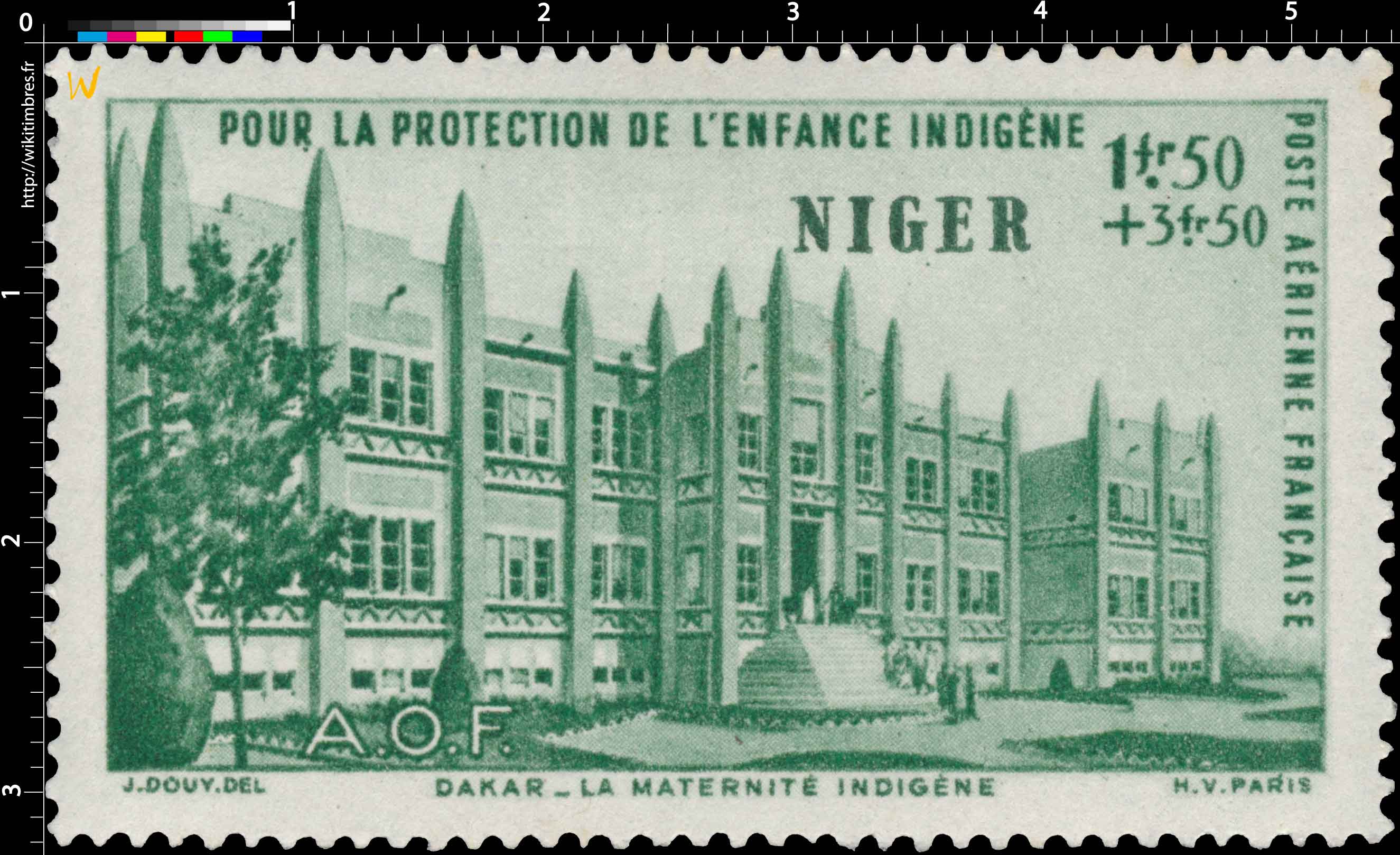 AOF pour la protection de l'enfance indigène - Dakar la  maternité indigène