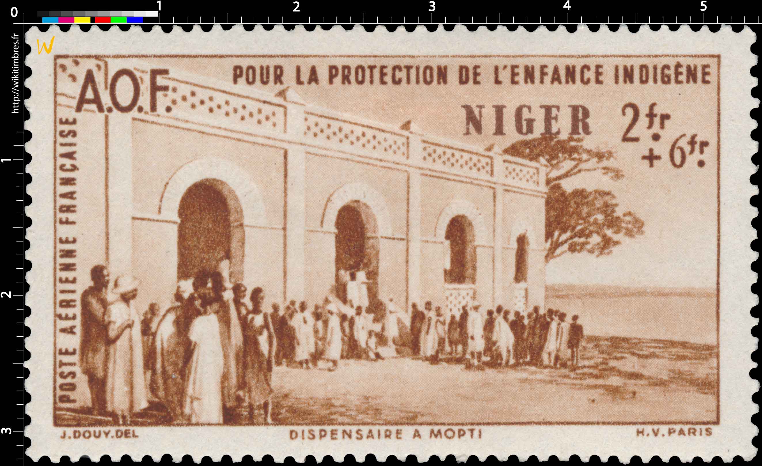 Niger - pour la protection de l'enfance indigène - Dispensaire à Mopti