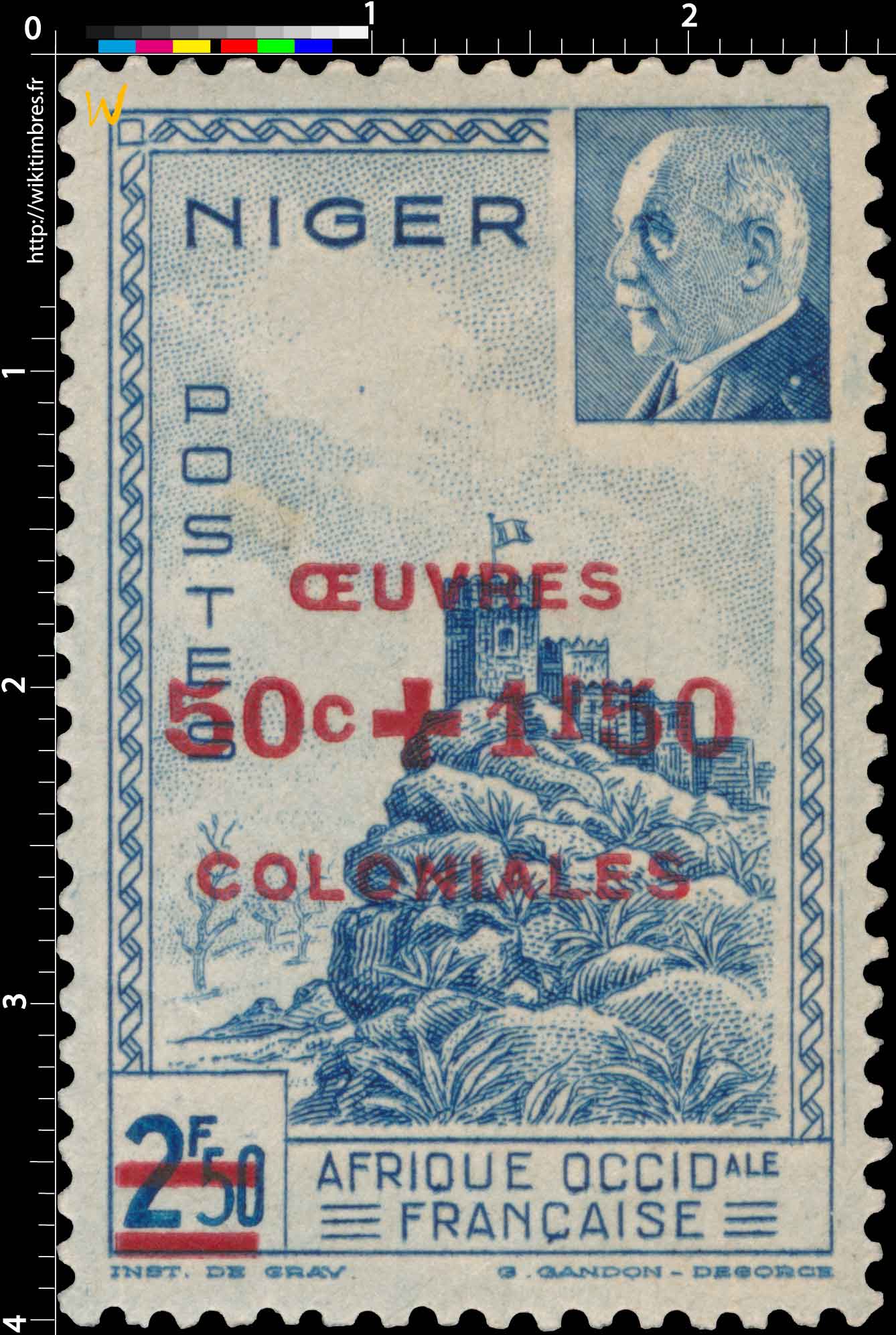 Afrique occidentale française - Niger - Oeuvres Coloniales