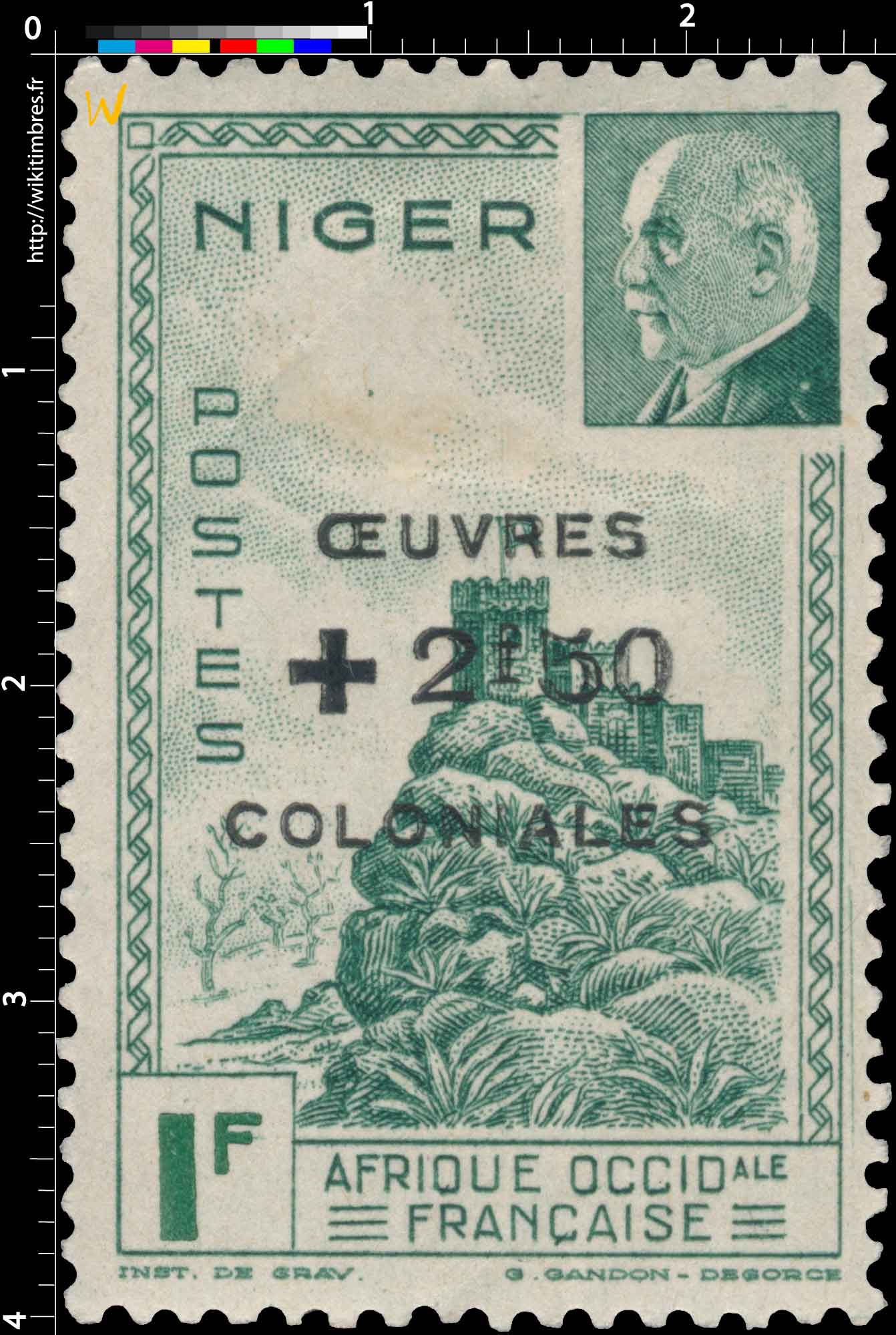  Afrique occidentale française - Niger - Oeuvres Coloniales
