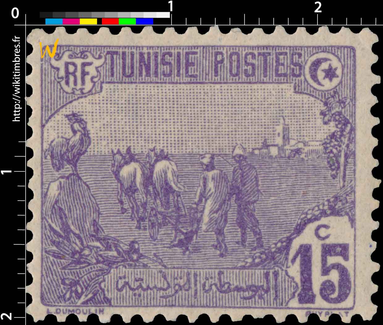 Tunisie - Laboureurs