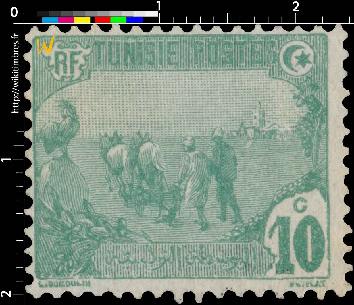 Tunisie - Laboureurs
