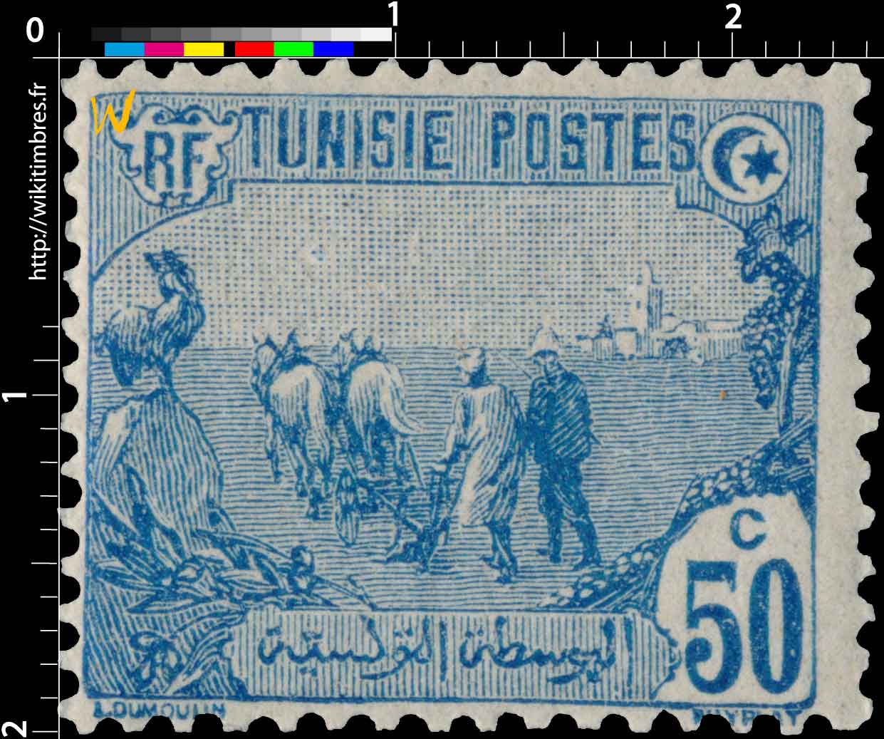 Tunisie - Laboureurs