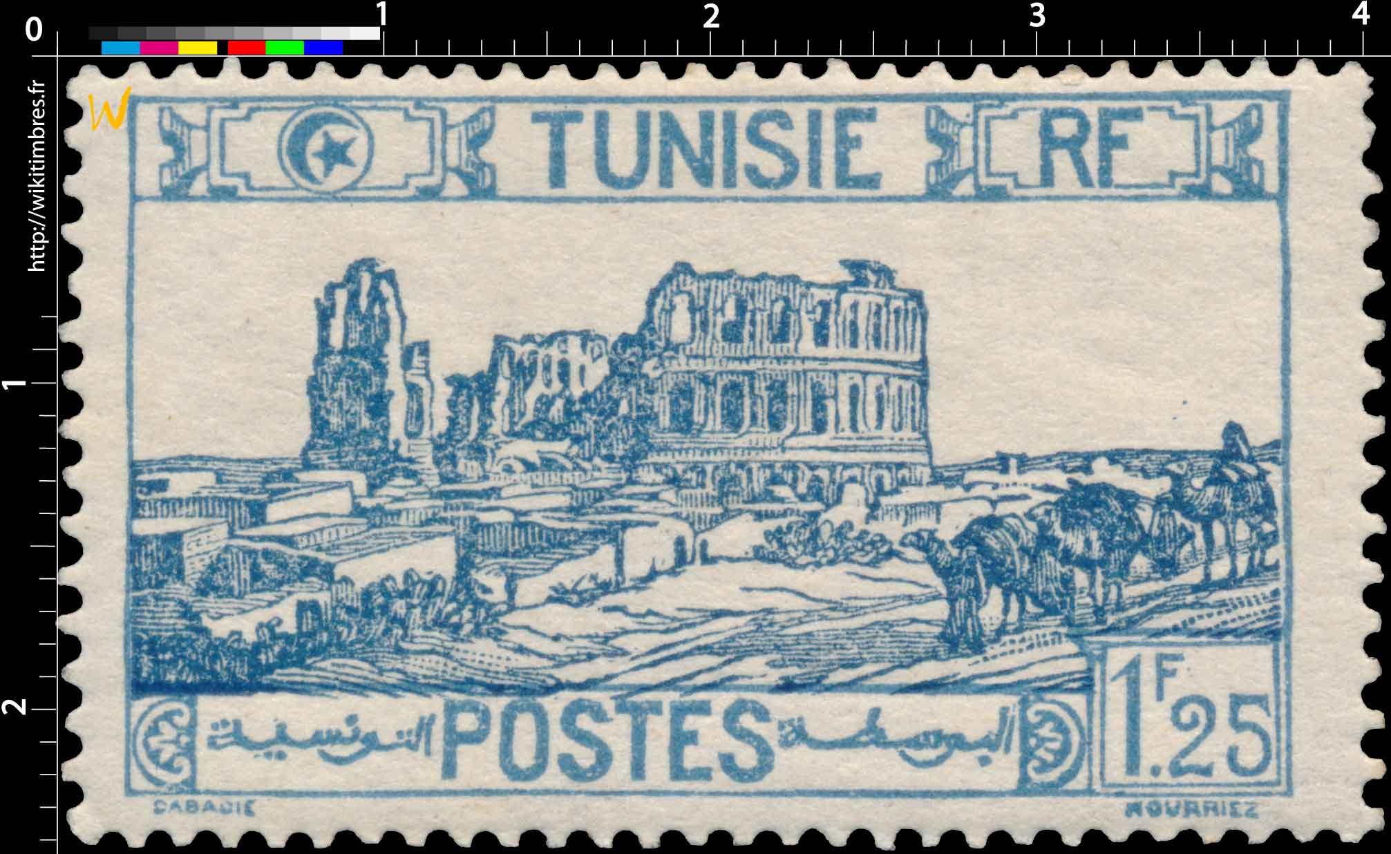 Tunisie - type amphithéâtre d'El Djem