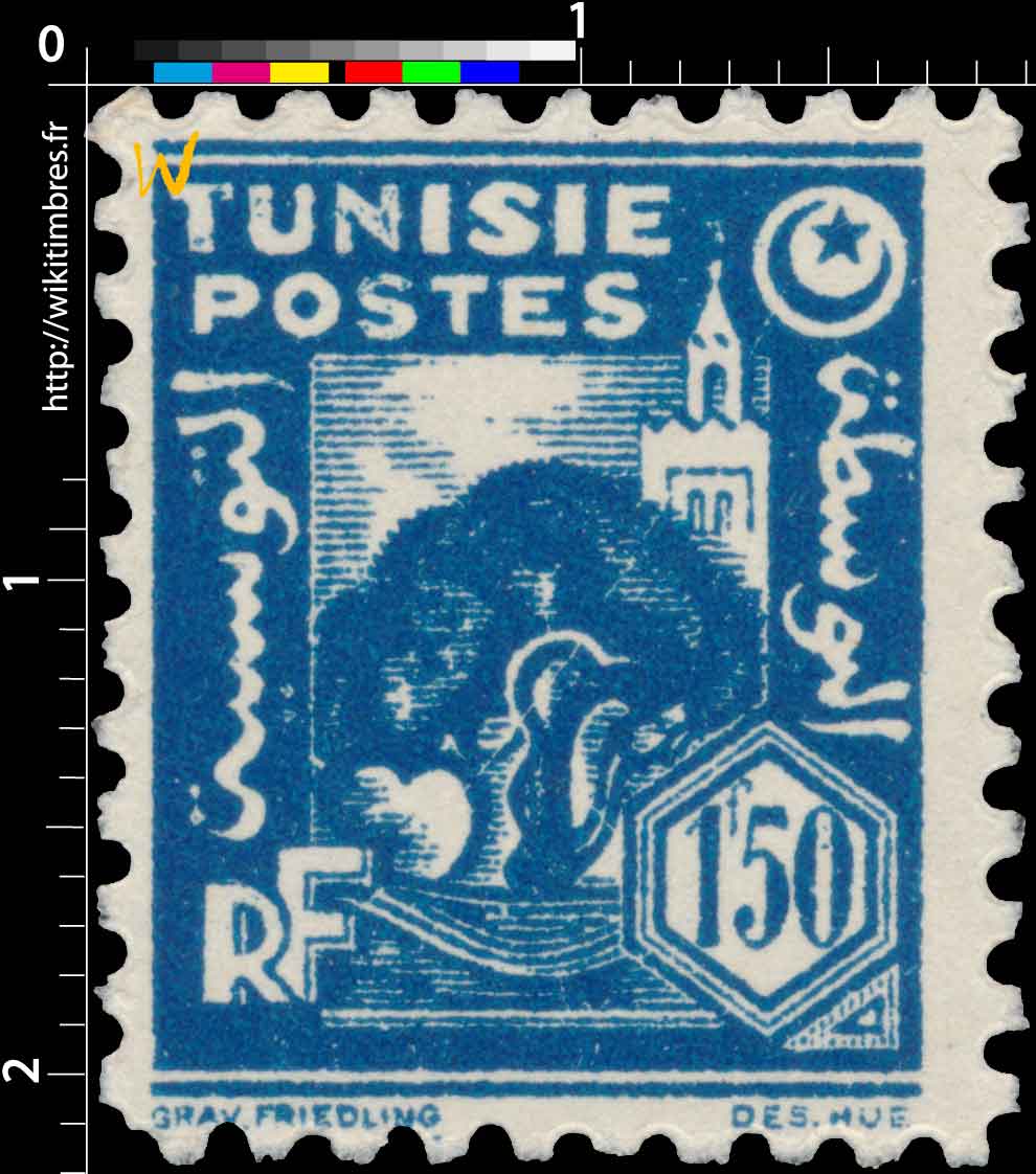 Tunisie - Olivier et mosquée