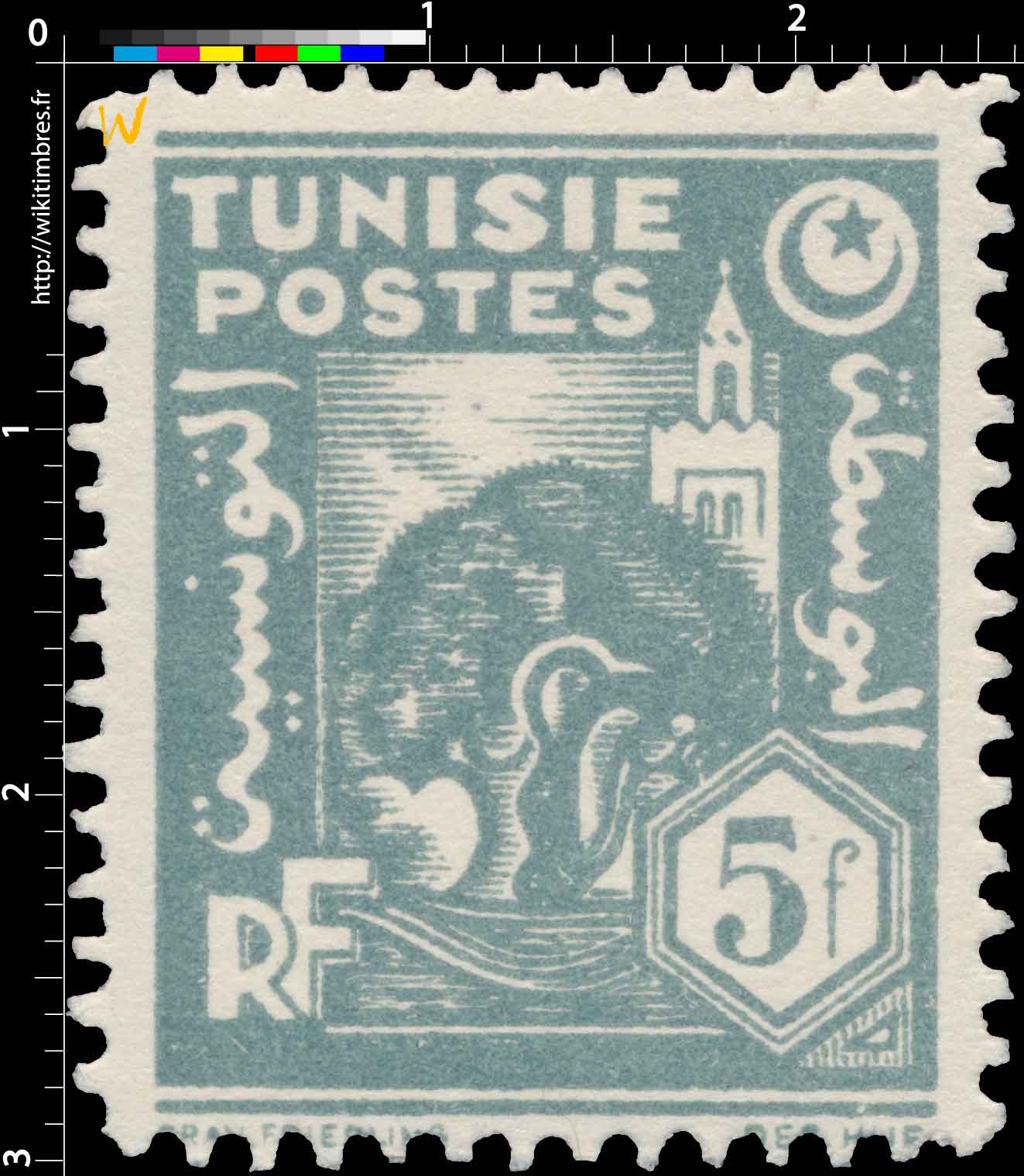 Tunisie - Olivier et mosquée