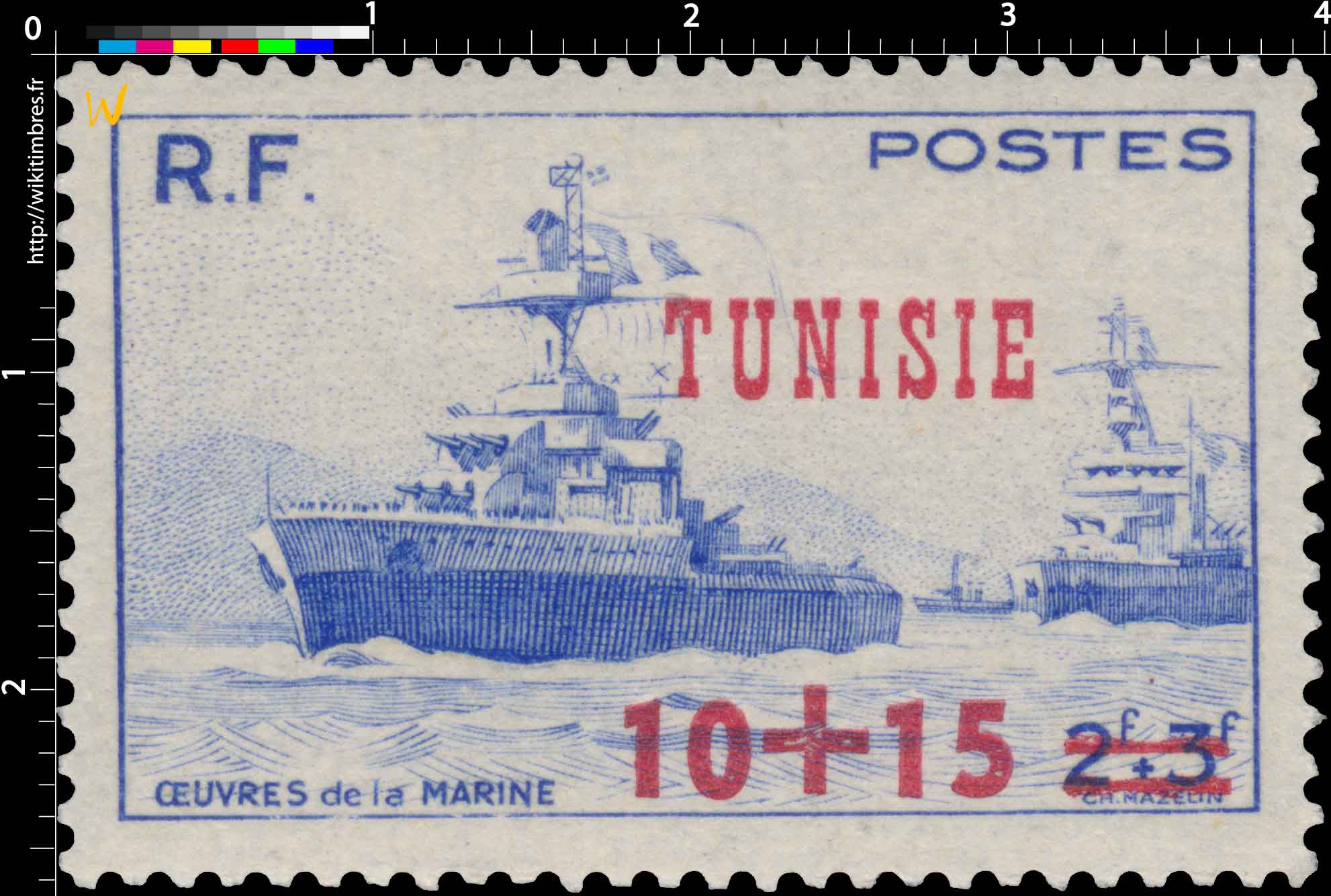 Tunisie - Oeuvres de la marine