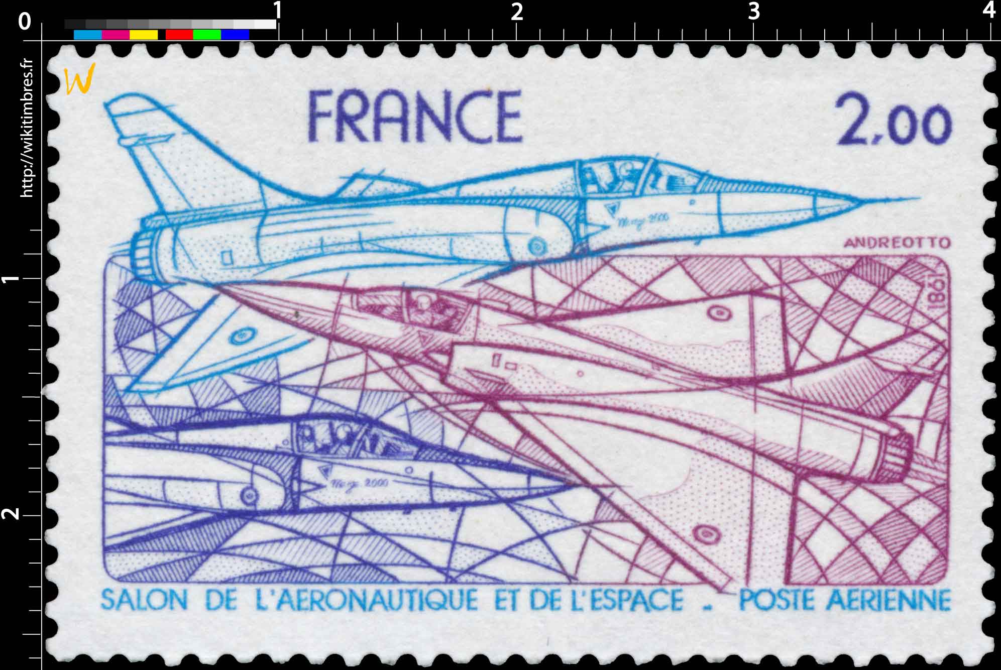 1981 SALON DE L'AÉRONAUTIQUE ET DE L'ESPACE