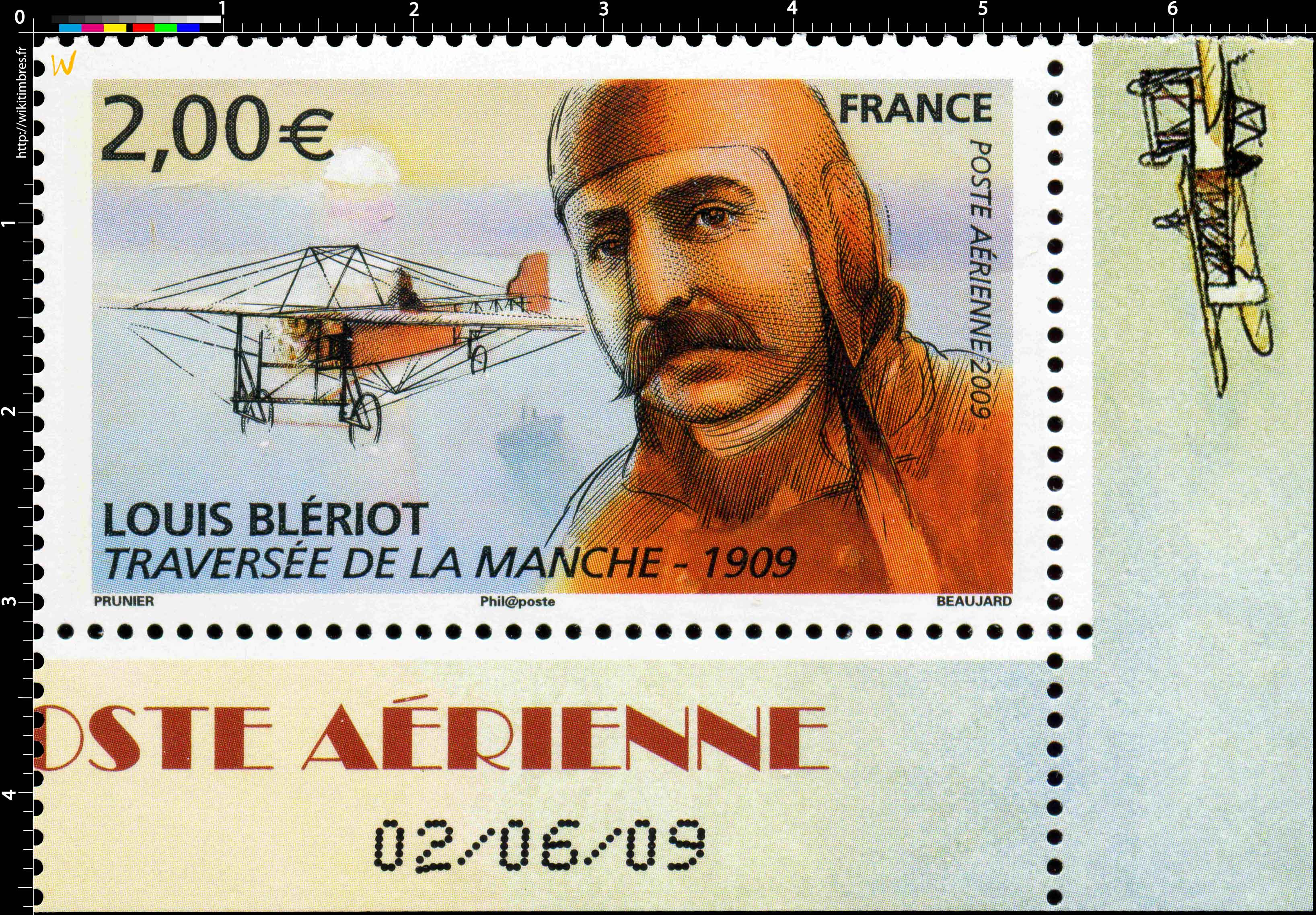 2009 LOUIS BLÉRIOT TRAVERSÉE DE LA MANCHE - 1909