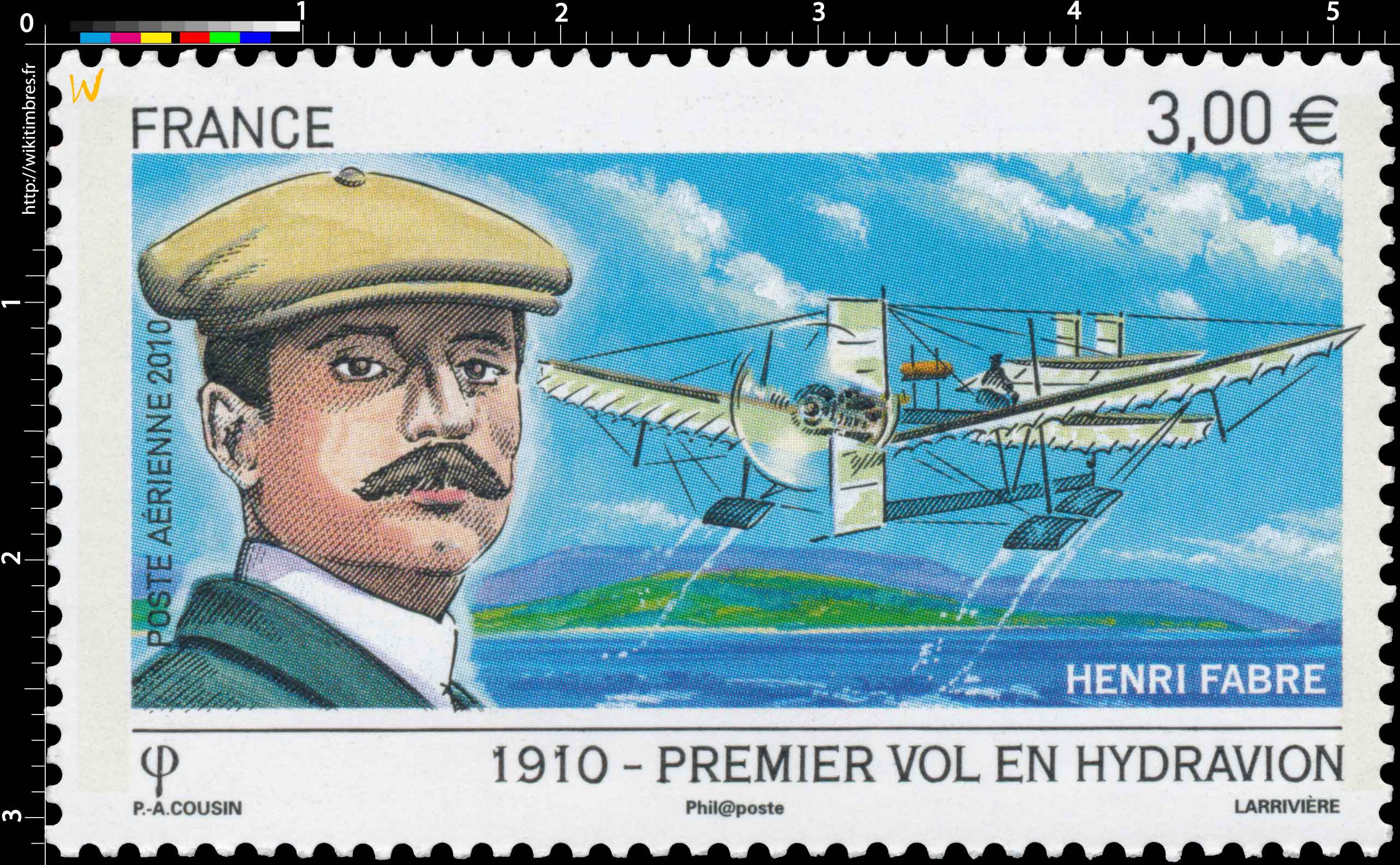 2010 HENRI FABRE 1910 - PREMIER VOL EN HYDRAVION