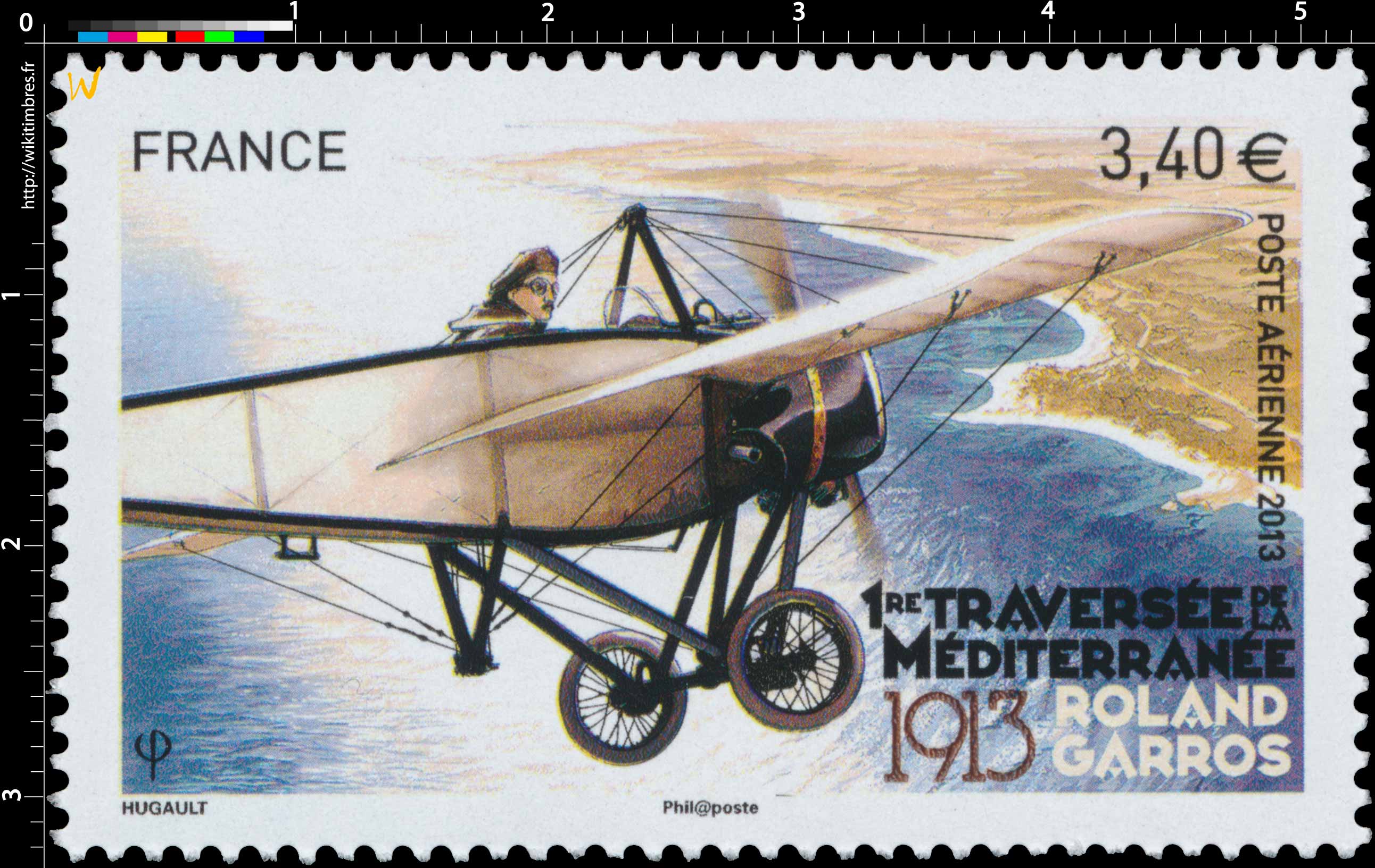 2013 Première traversée de la Méditerranée - 1913 - Roland Garros