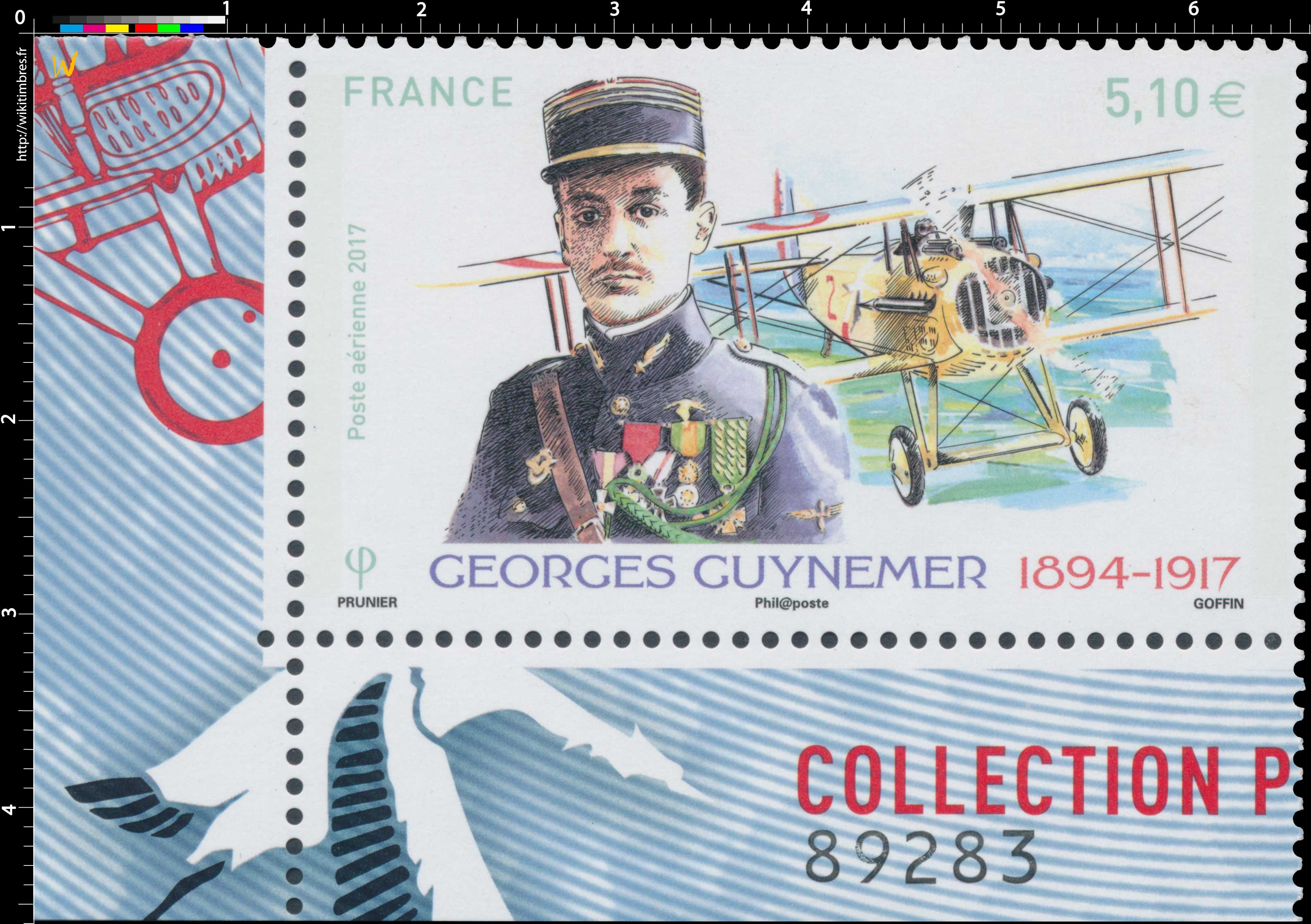 2017  Georges Guynemer 1894 - 1917