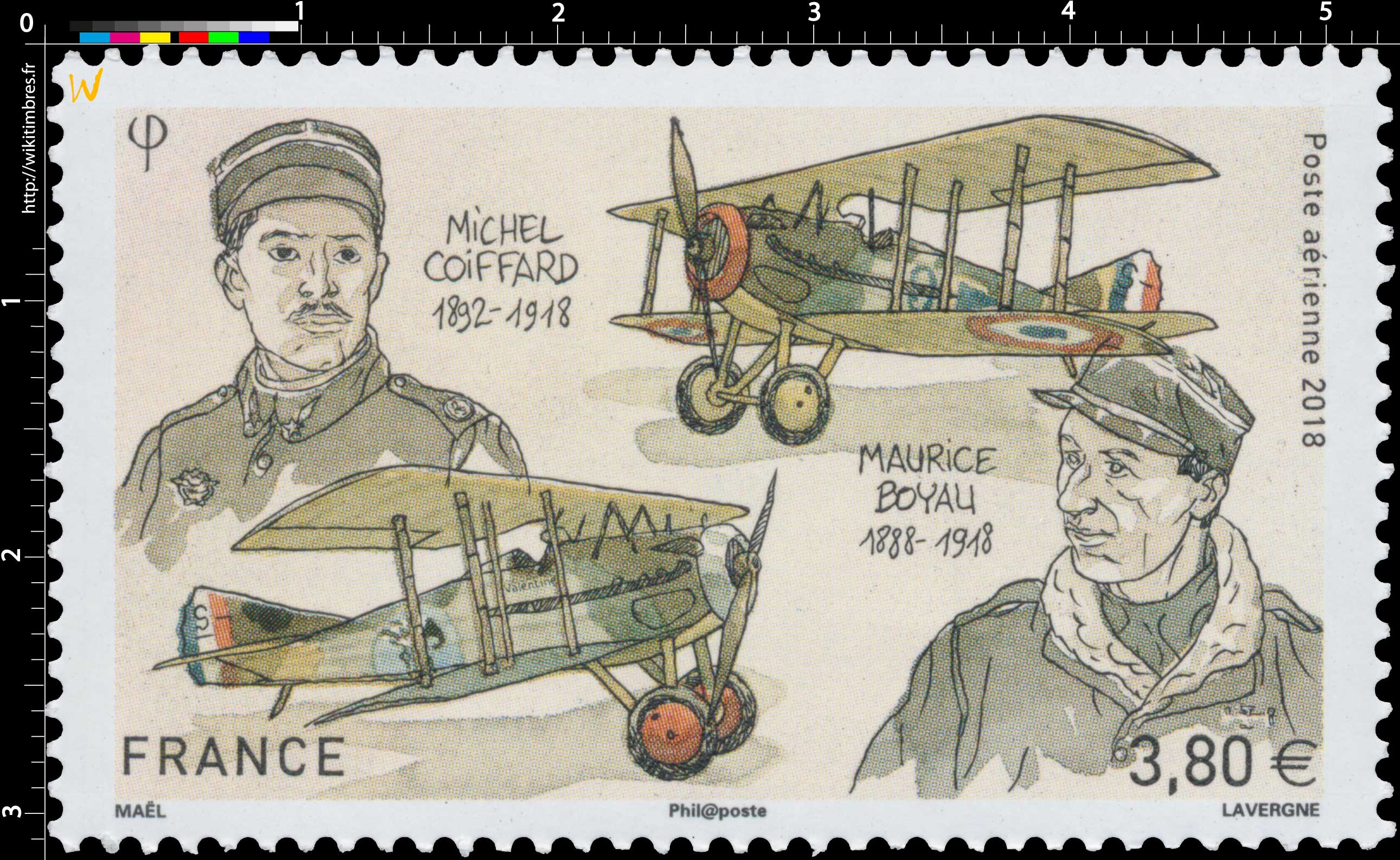 2018 Michel COIFFARD 1892-1918  –  Maurice BOYAU 1888-1918