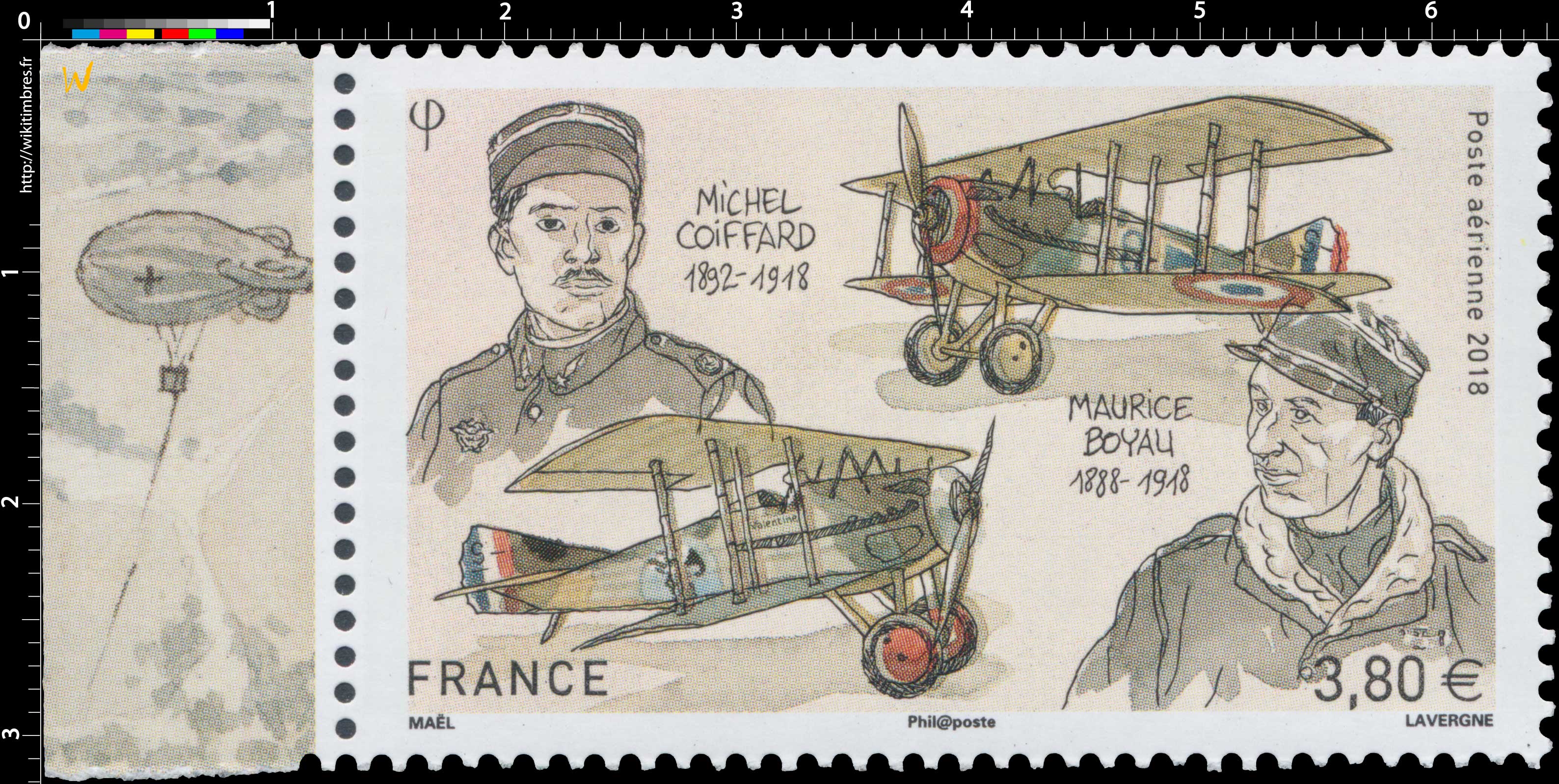 2018 Michel COIFFARD 1892-1918  –  Maurice BOYAU 1888-1918