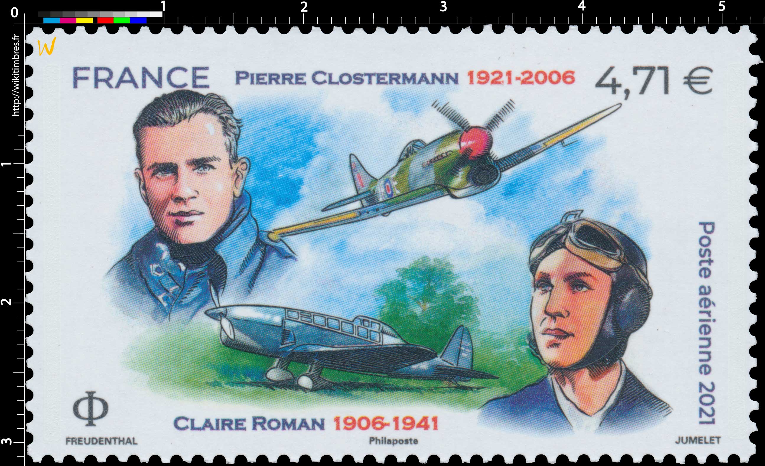 2021 Pierre CLOSTERMANN 1921 - 2006 Claire ROMAN 1906 - 1941