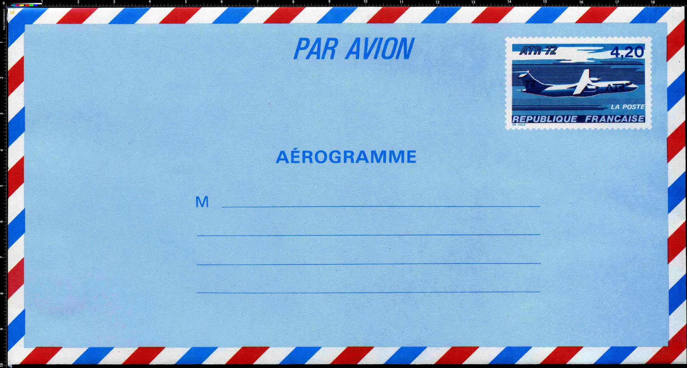 Aérogramme 1990