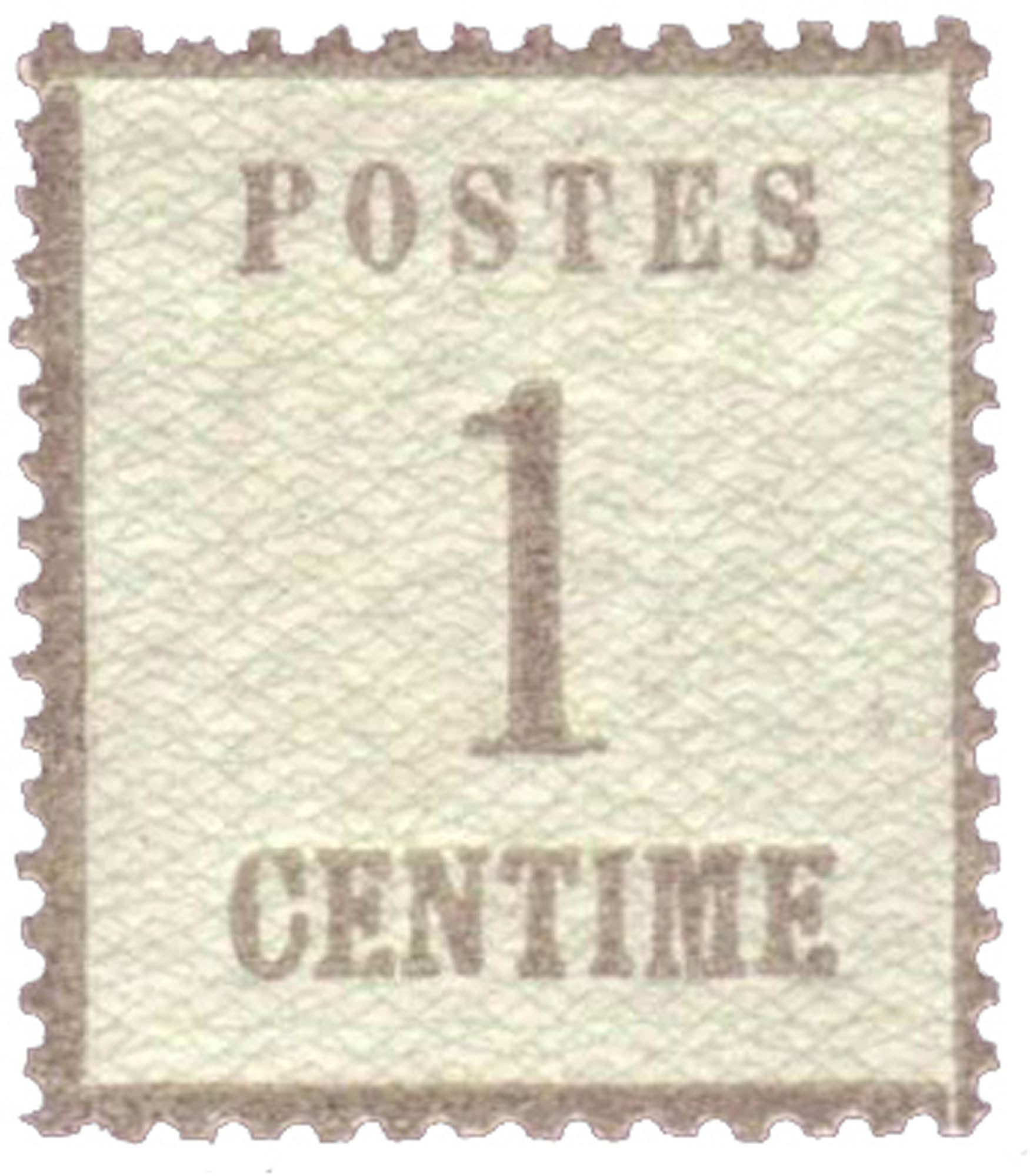 1870 Postes 1 centime