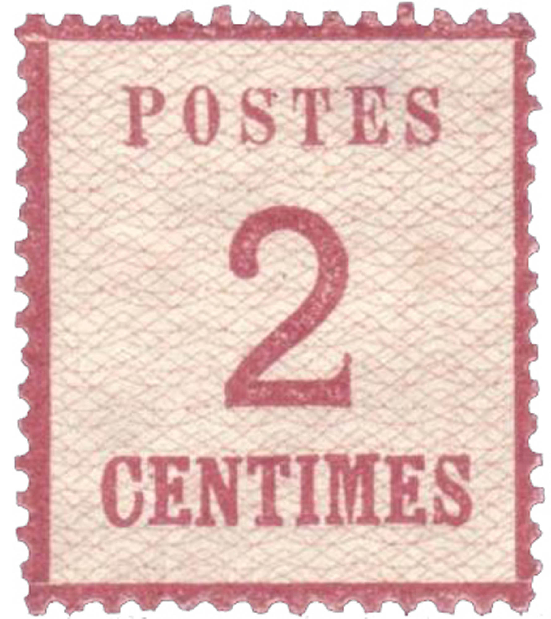 1870 Postes 2 centimes