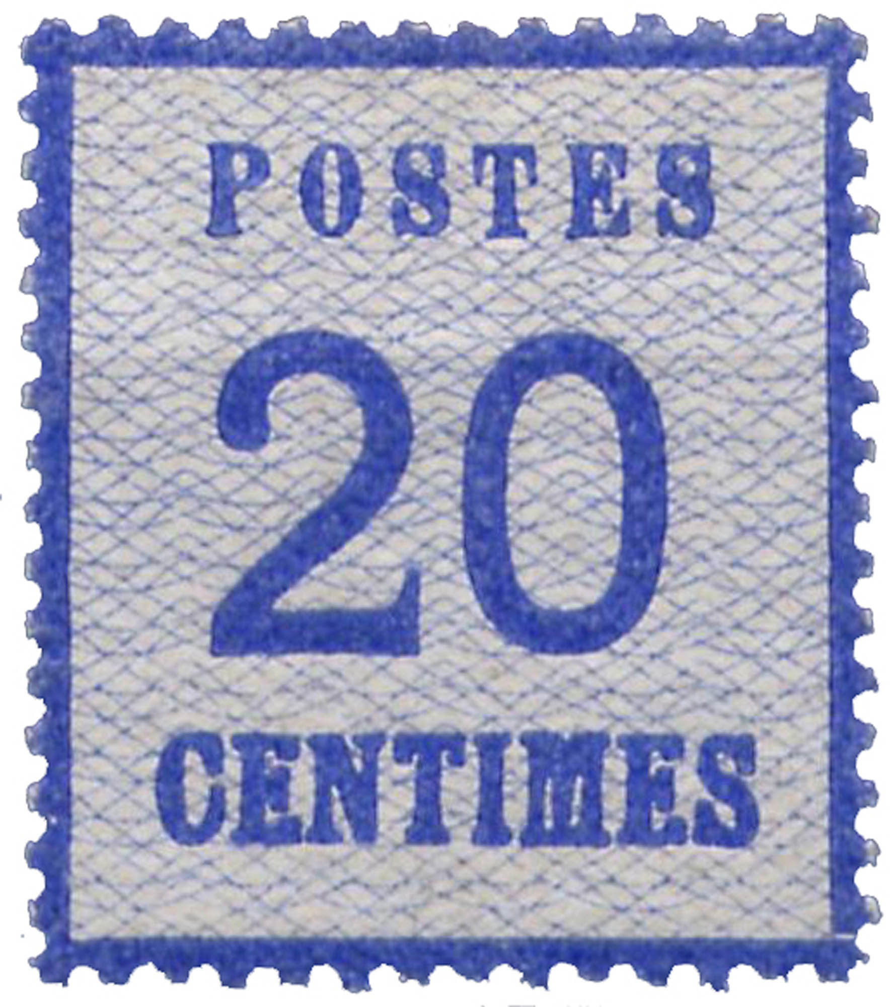 1870 Postes 20 centimes