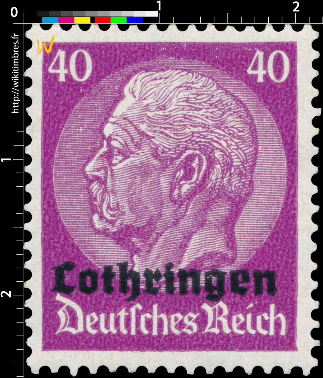 1940 Lothringen Lothringen Deutsches Reich