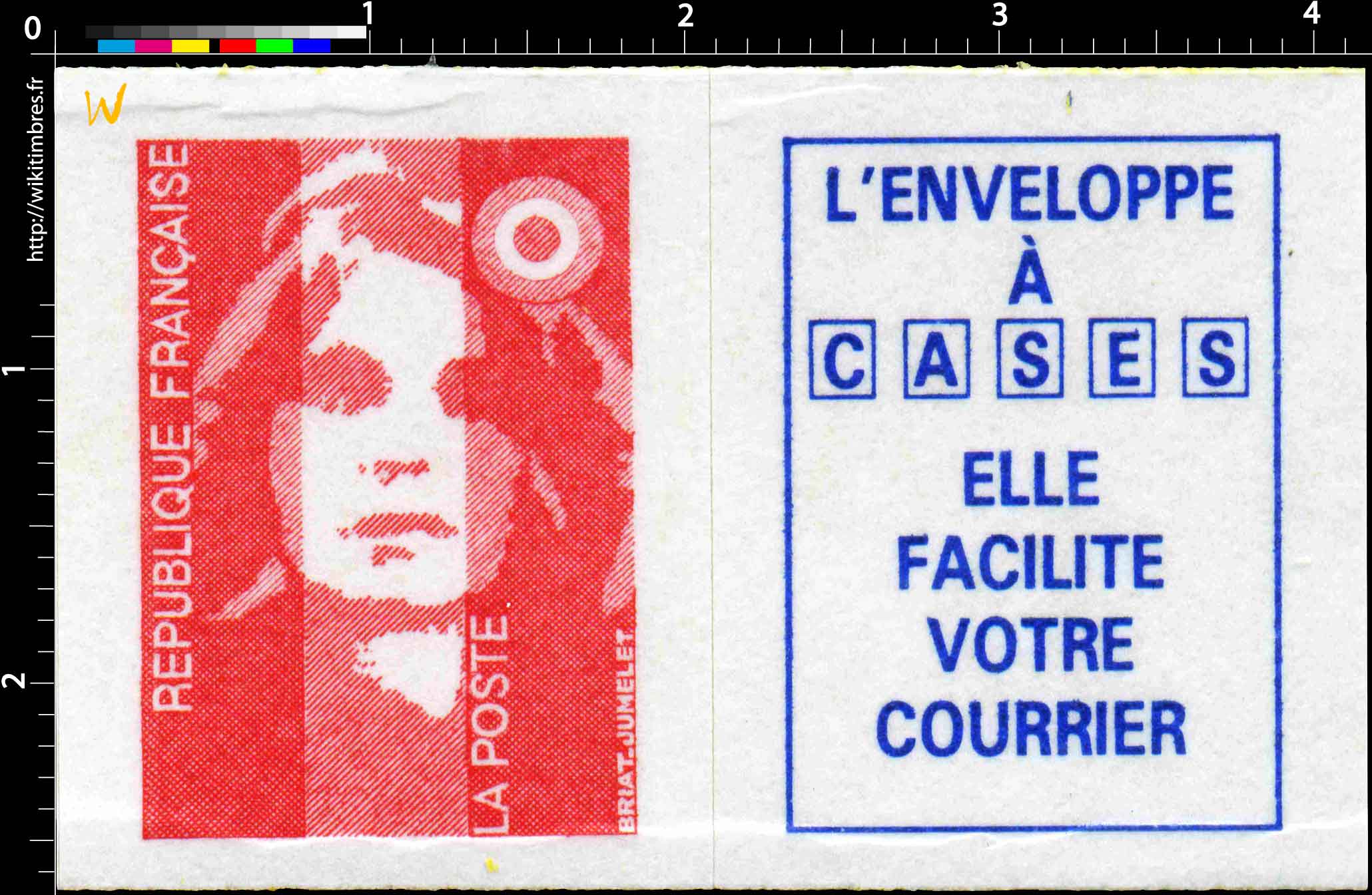 Sans légende particulière - type Marianne de Briat