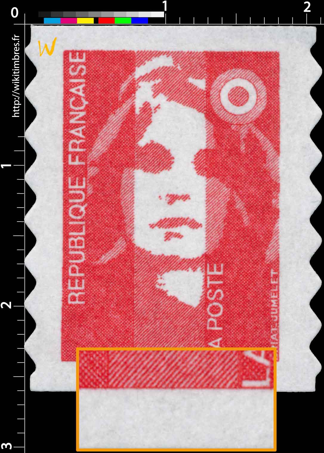 Sans légende particulière - type Marianne de Briat