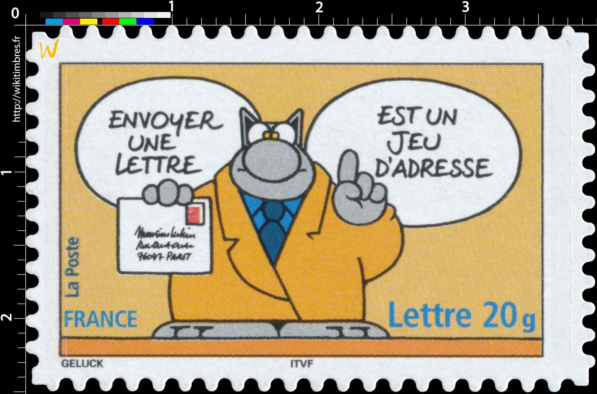 ENVOYER UNE LETTRE EST UN JEU D'ADRESSE