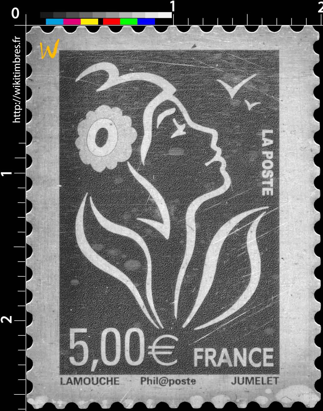 Sans légende particulière - type Marianne de Lamouche