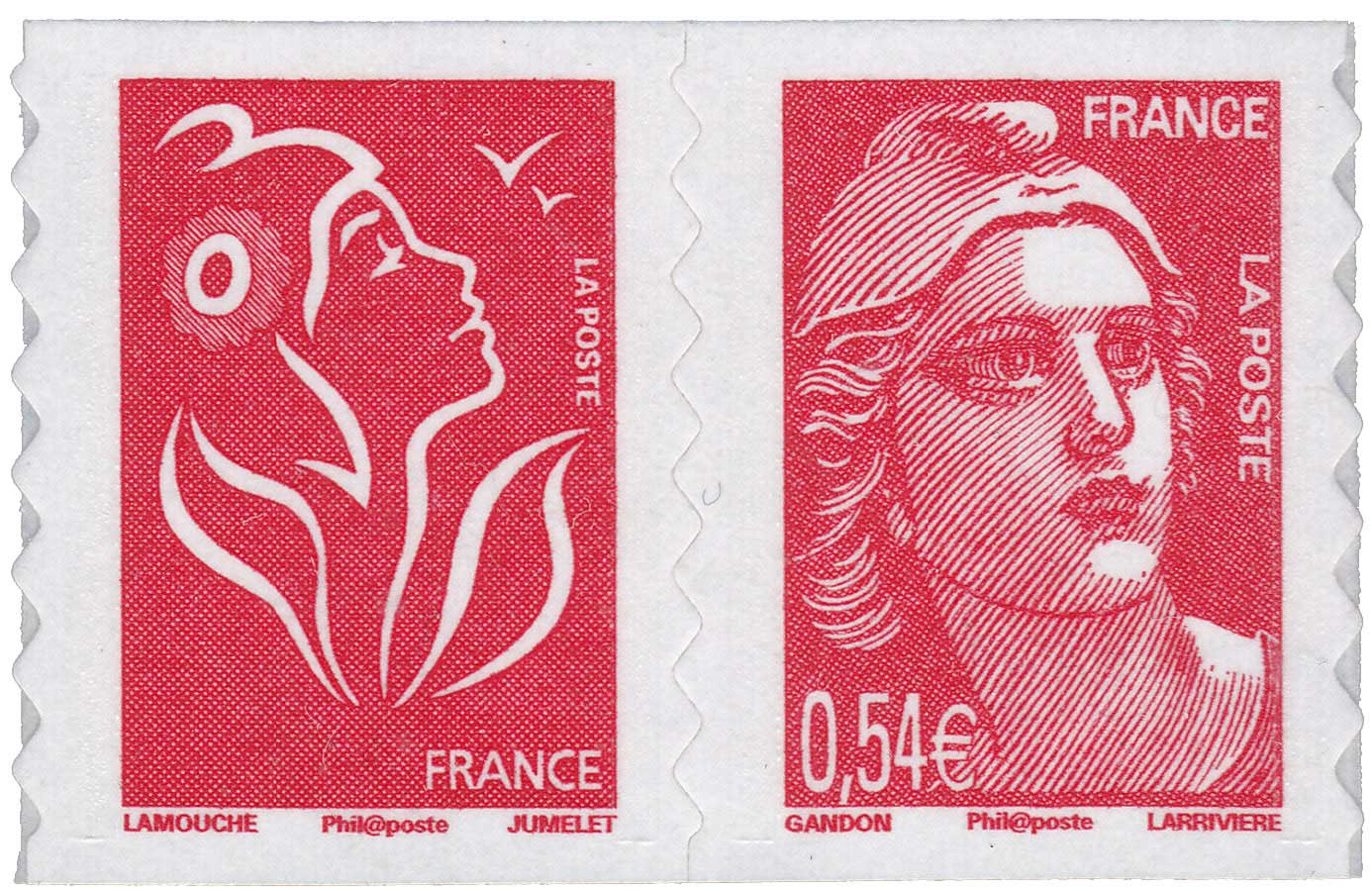 2006 Sans légende particulière - type Gandon et Lamouche