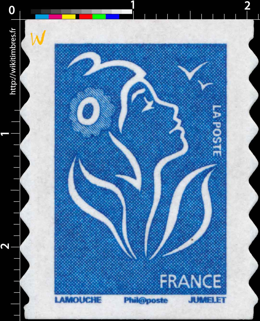 Sans légende particulière - type Marianne de Lamouche