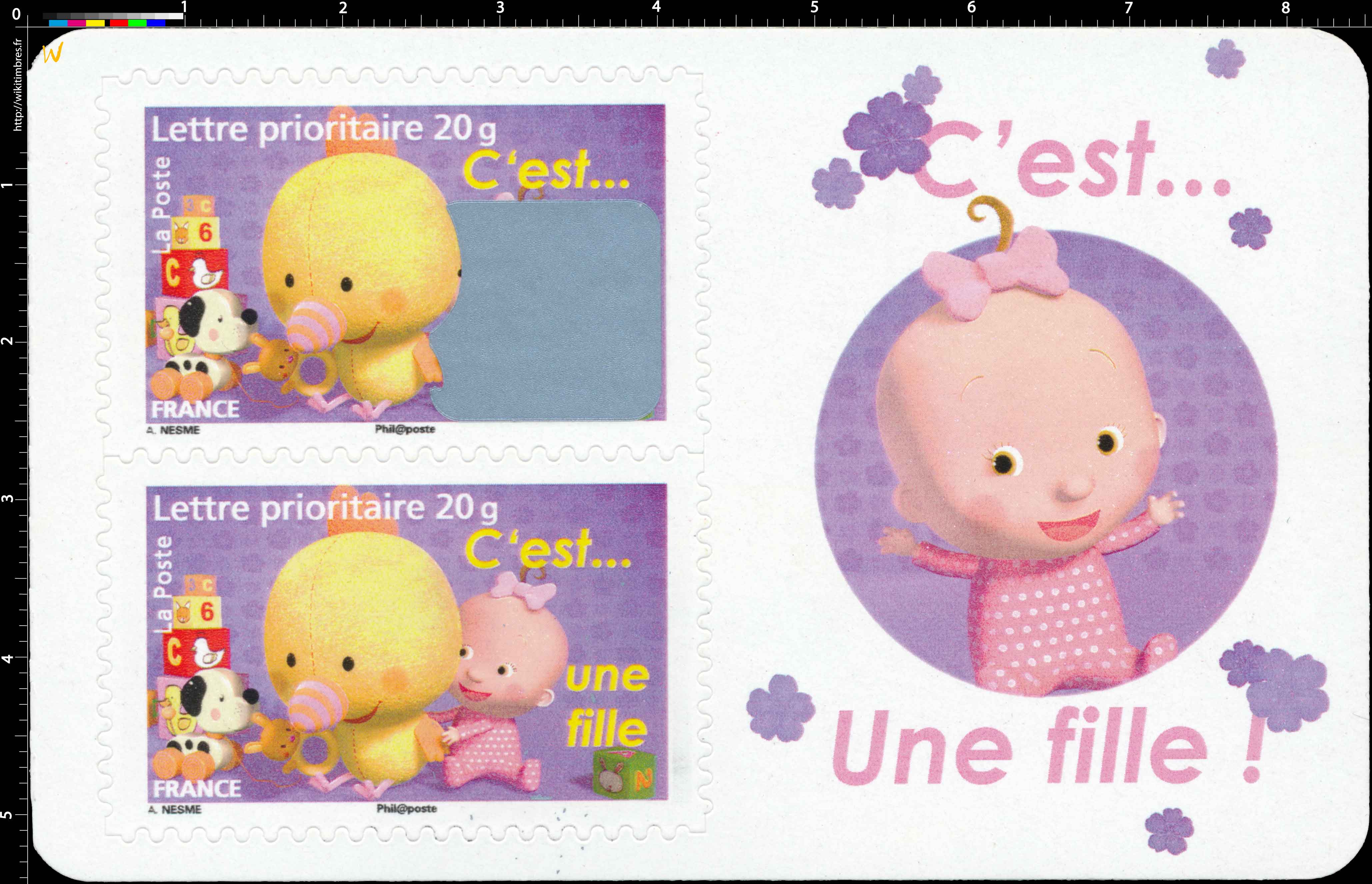 C’est… une fille