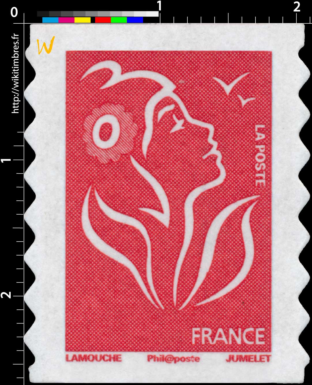 Sans légende particulière - type Marianne de Lamouche