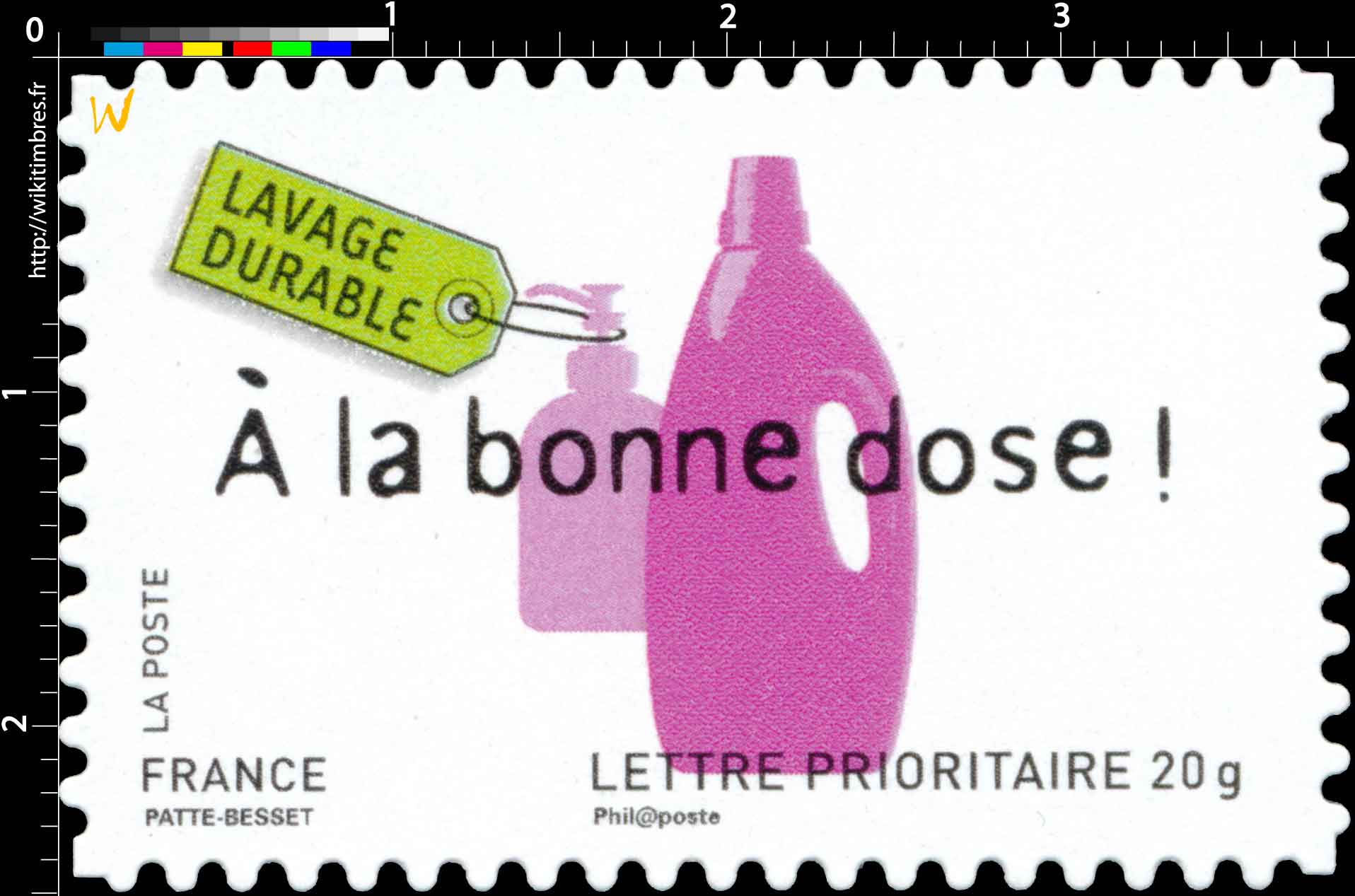 A la bonne dose ! LAVAGE DURABLE
